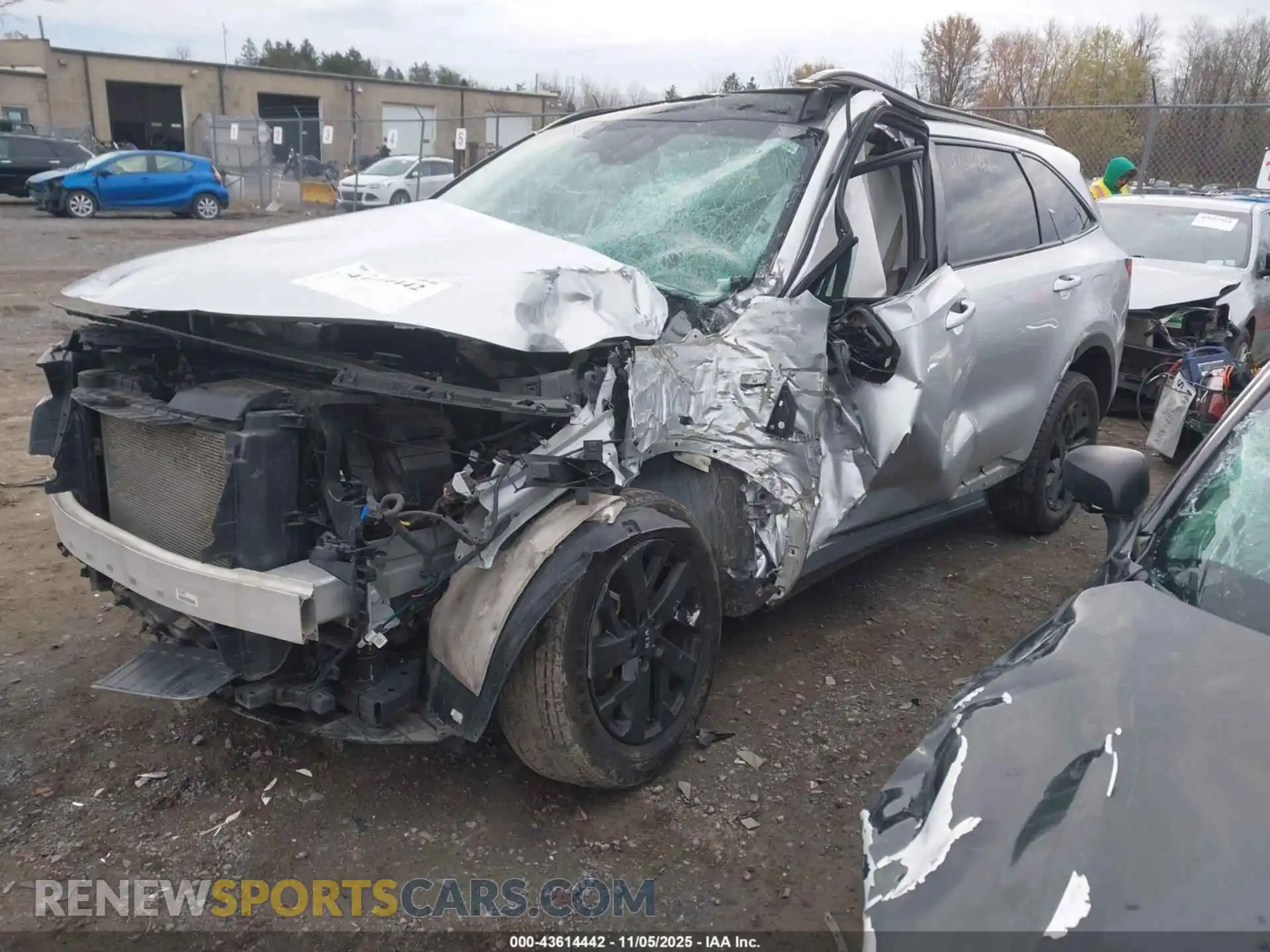 2 Photograph of a damaged car 5XYRLDLC2MG004238 KIA SORENTO 2021
