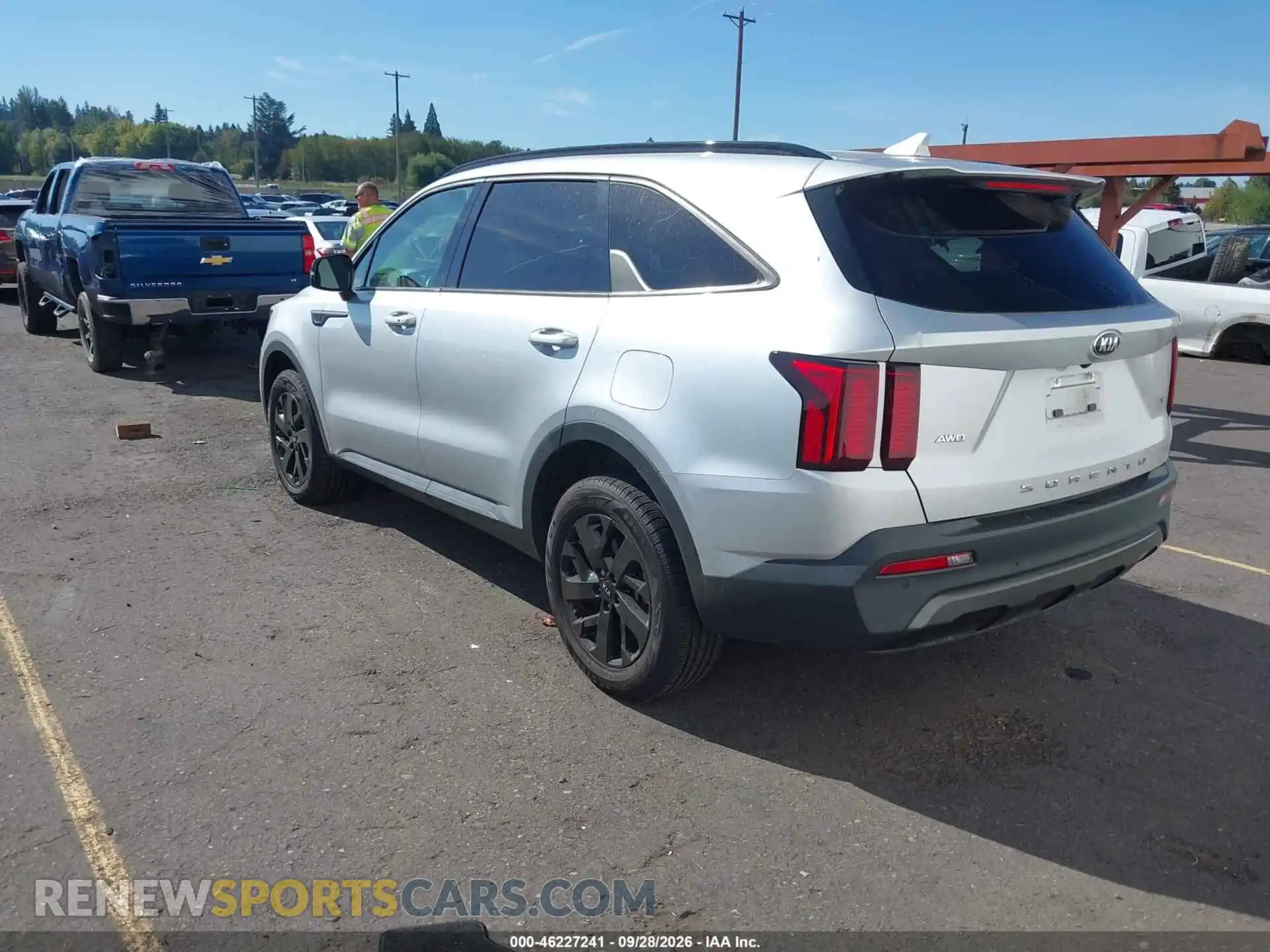 3 Photograph of a damaged car 5XYRLDLC2MG008001 KIA SORENTO 2021