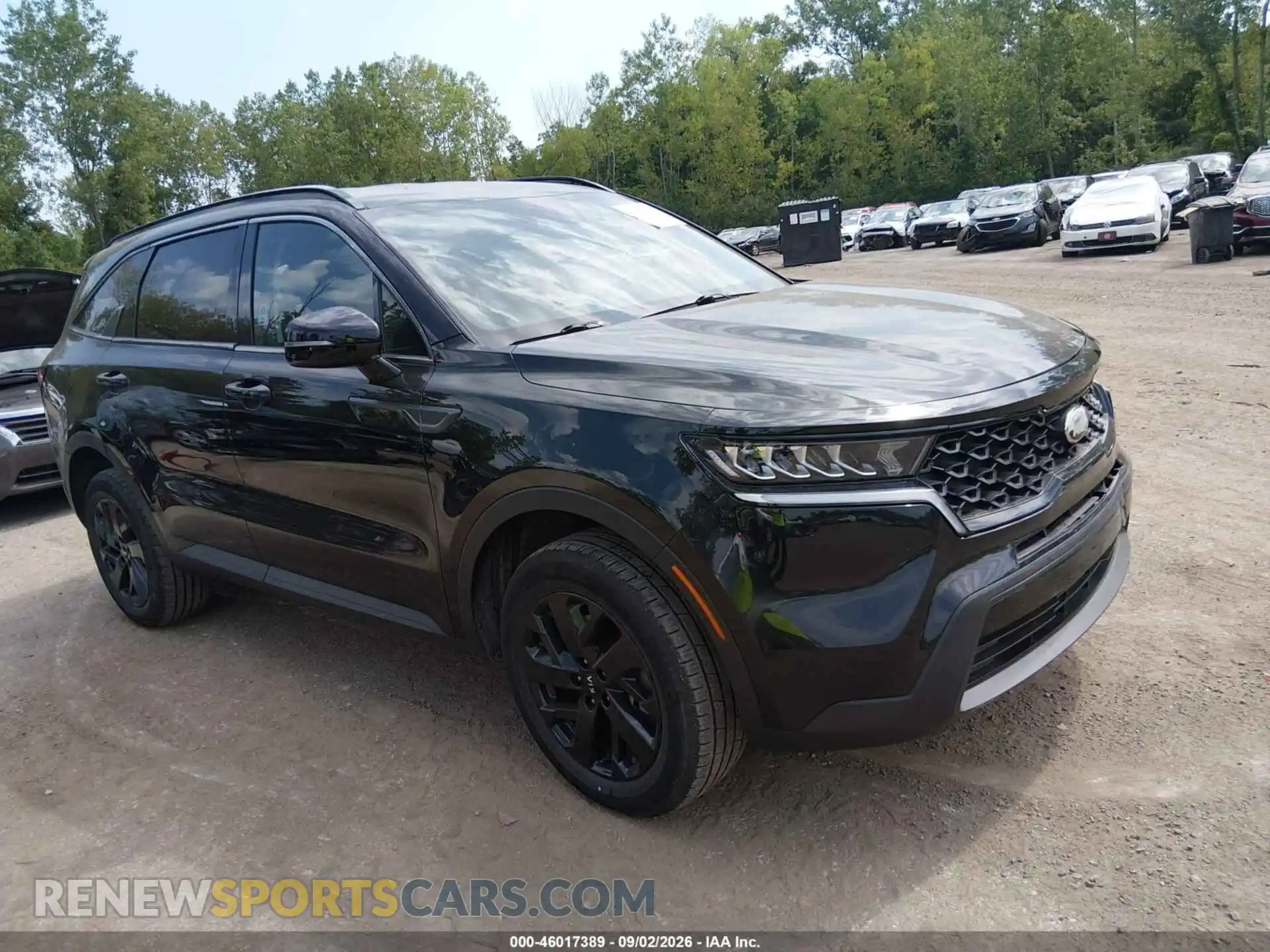 1 Photograph of a damaged car 5XYRLDLC2MG024389 KIA SORENTO 2021