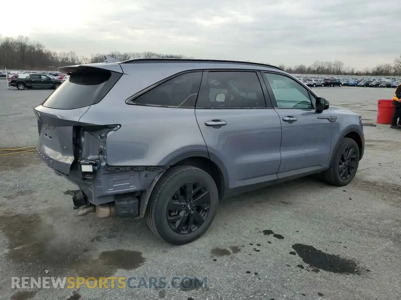 3 Photograph of a damaged car 5XYRLDLC2MG038020 KIA SORENTO 2021
