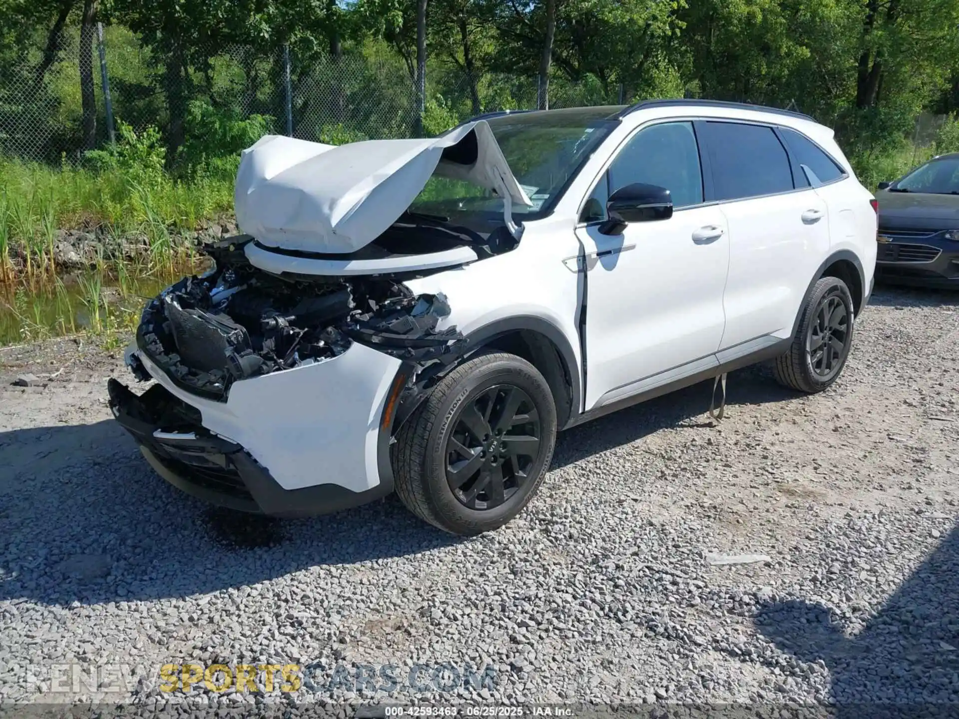 2 Photograph of a damaged car 5XYRLDLC3MG003244 KIA SORENTO 2021
