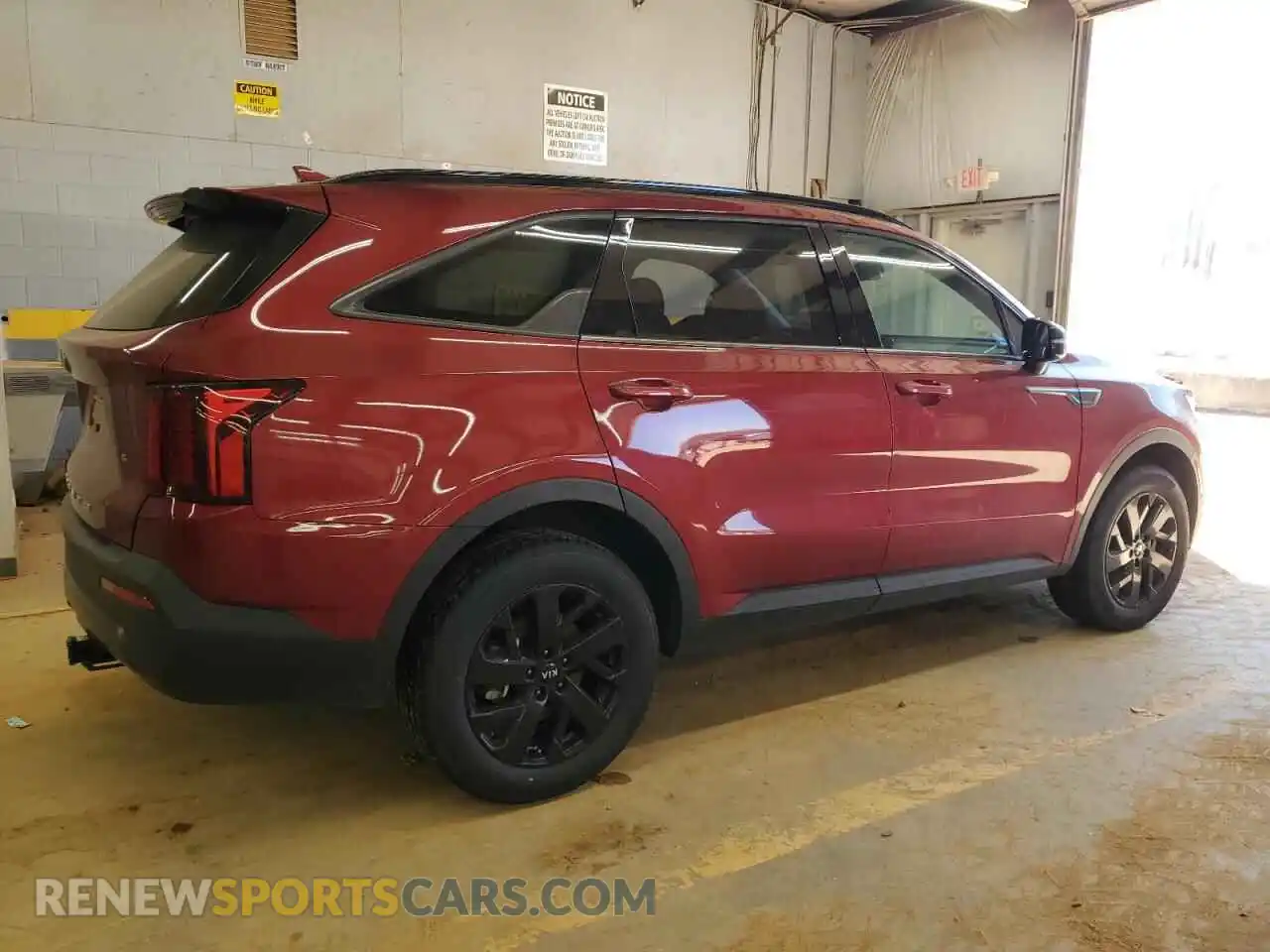 3 Photograph of a damaged car 5XYRLDLC3MG030024 KIA SORENTO 2021