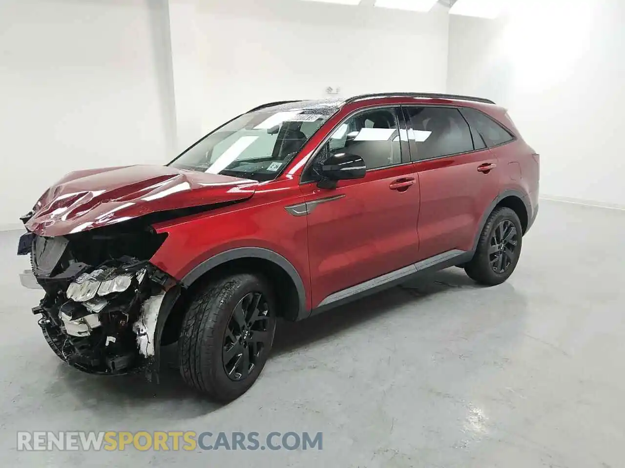 1 Photograph of a damaged car 5XYRLDLC4MG003057 KIA SORENTO 2021