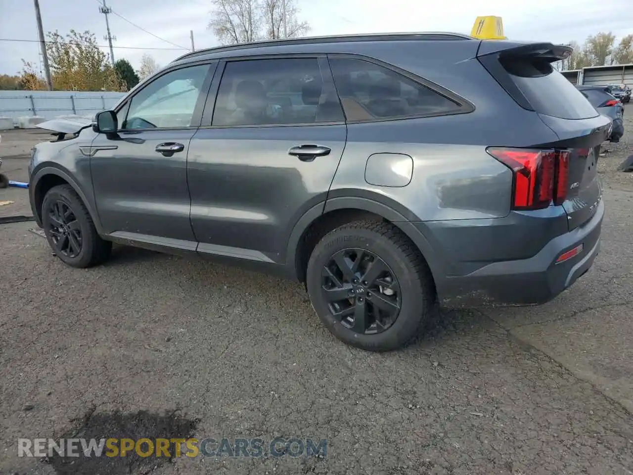 2 Photograph of a damaged car 5XYRLDLC4MG048614 KIA SORENTO 2021