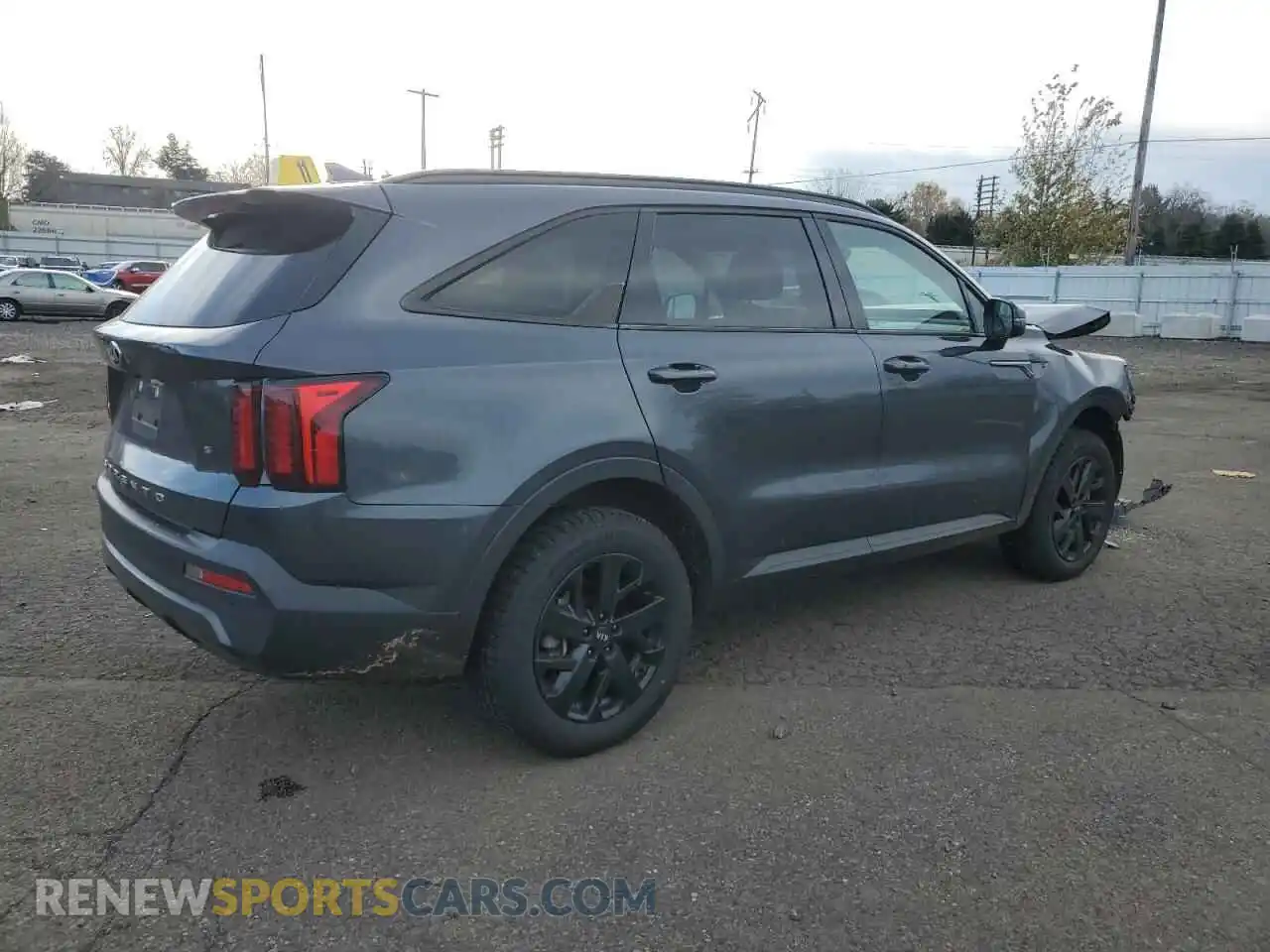 3 Photograph of a damaged car 5XYRLDLC4MG048614 KIA SORENTO 2021