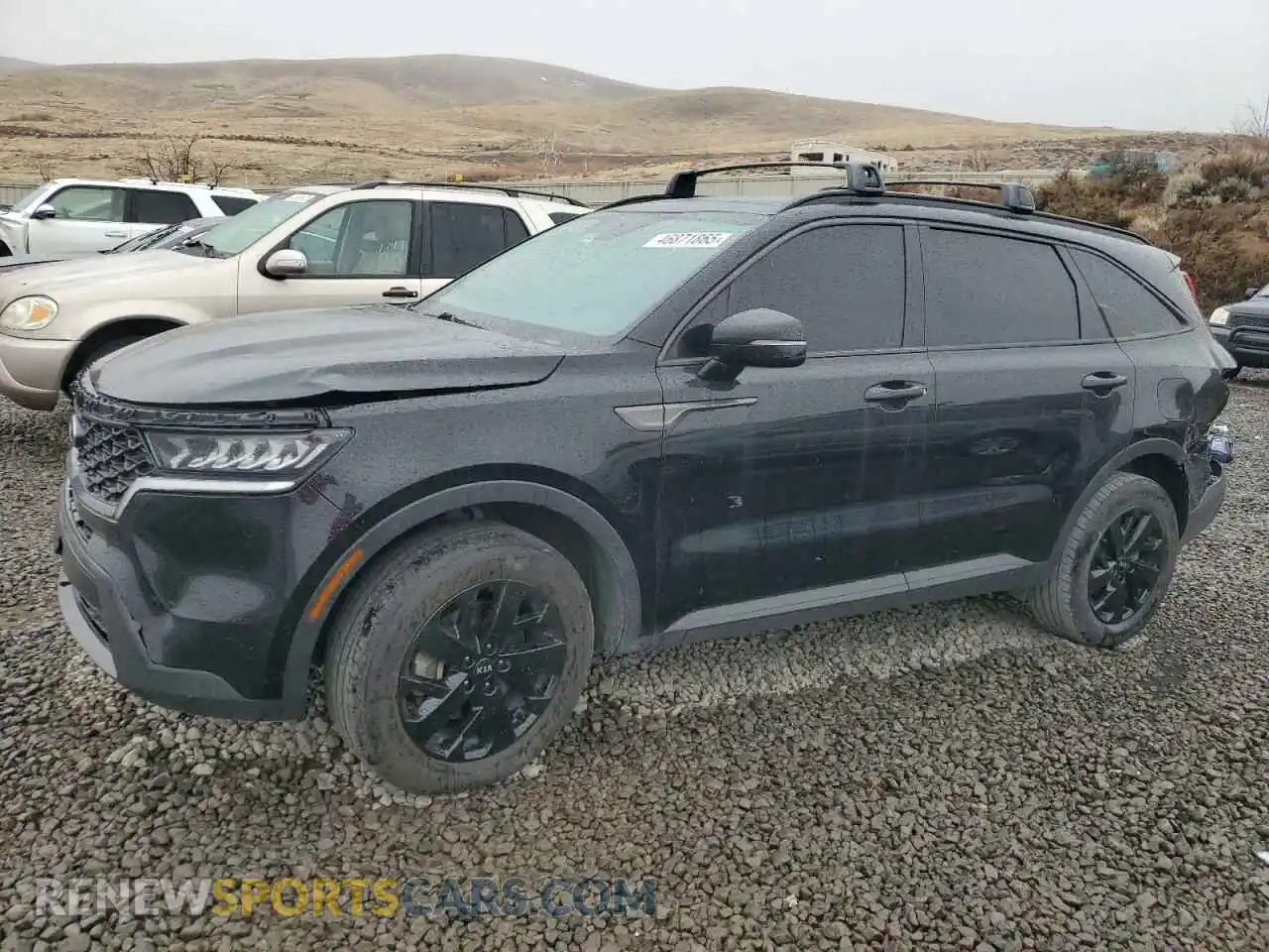 1 Photograph of a damaged car 5XYRLDLC5MG008364 KIA SORENTO 2021