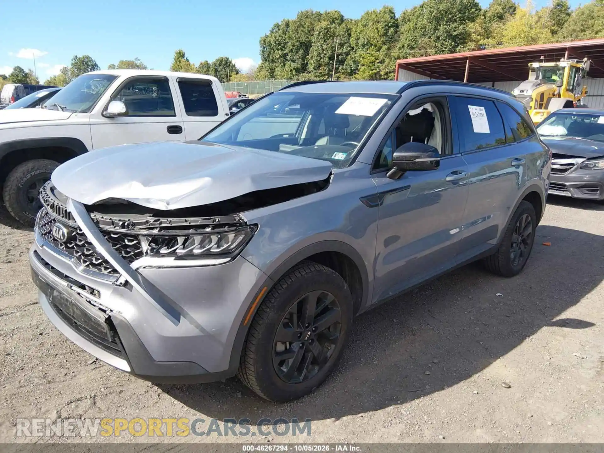 2 Photograph of a damaged car 5XYRLDLC5MG017419 KIA SORENTO 2021