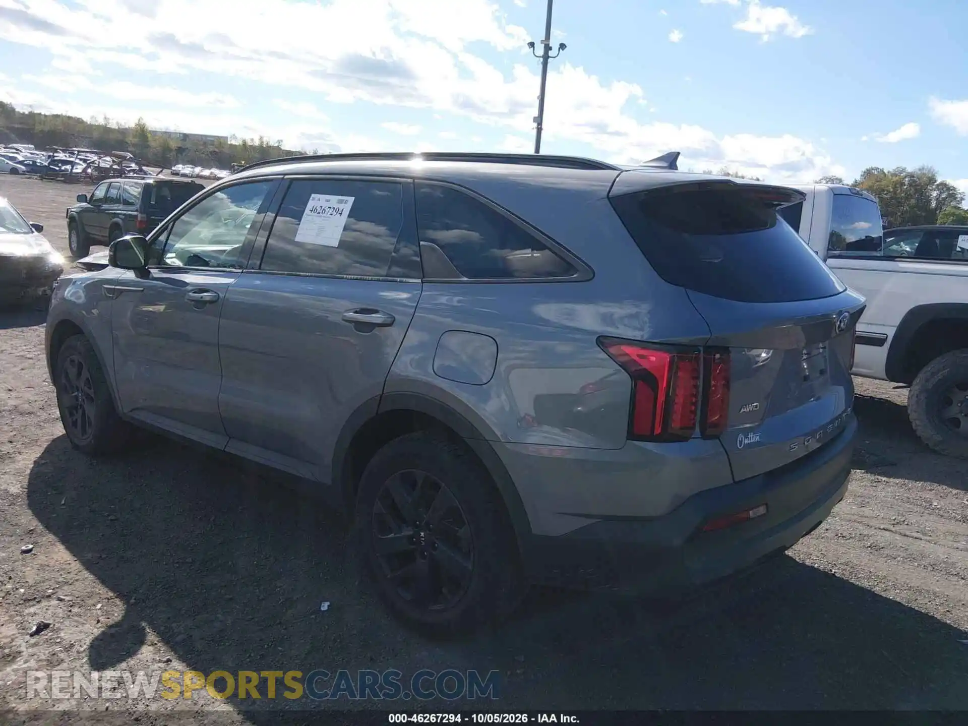 3 Photograph of a damaged car 5XYRLDLC5MG017419 KIA SORENTO 2021