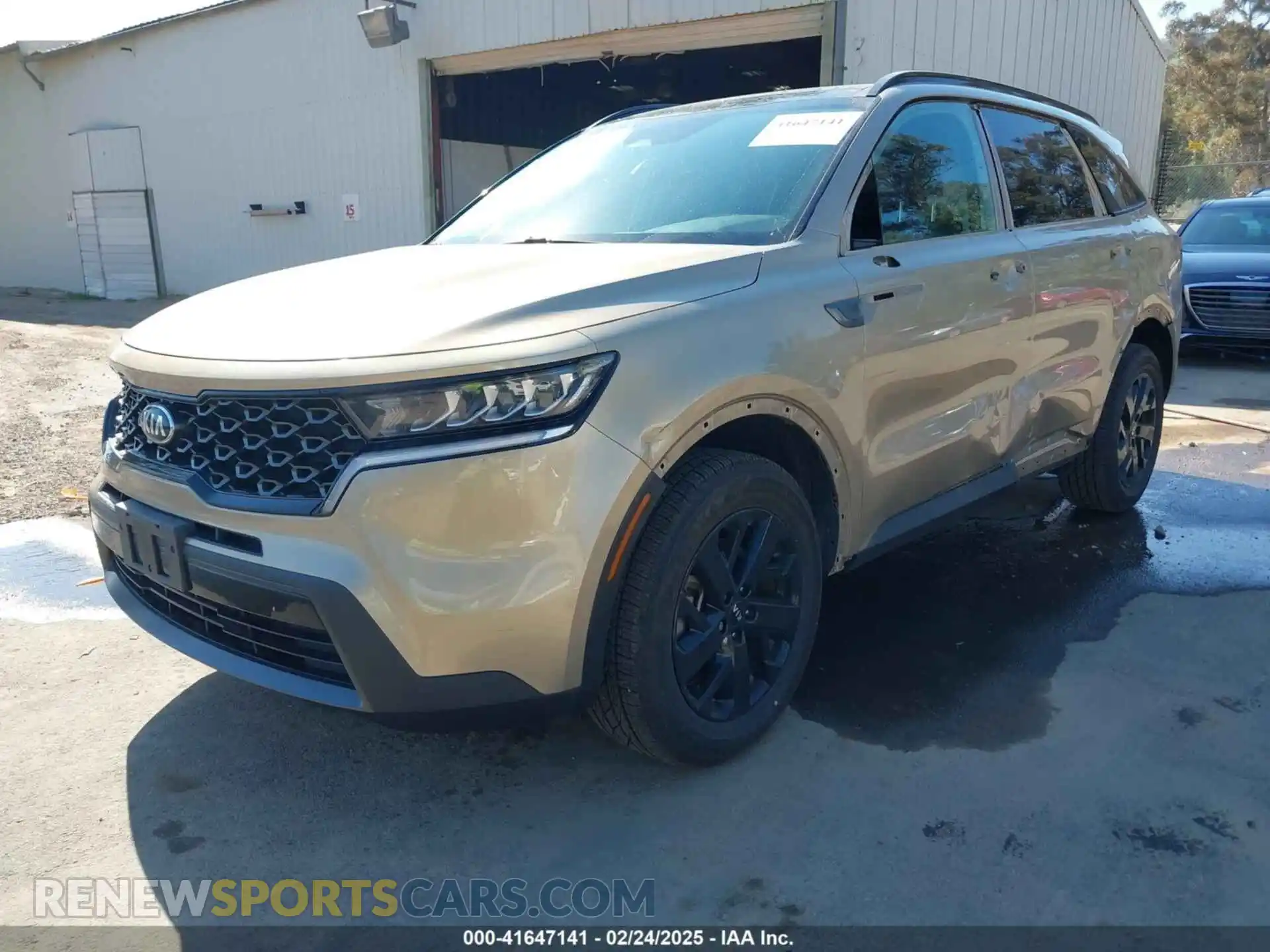 2 Photograph of a damaged car 5XYRLDLC6MG008163 KIA SORENTO 2021