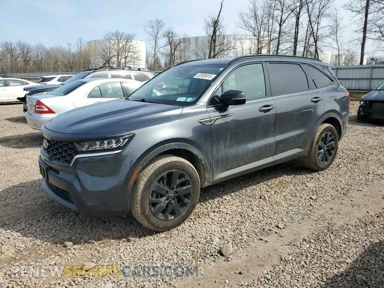 1 Photograph of a damaged car 5XYRLDLC6MG037761 KIA SORENTO 2021