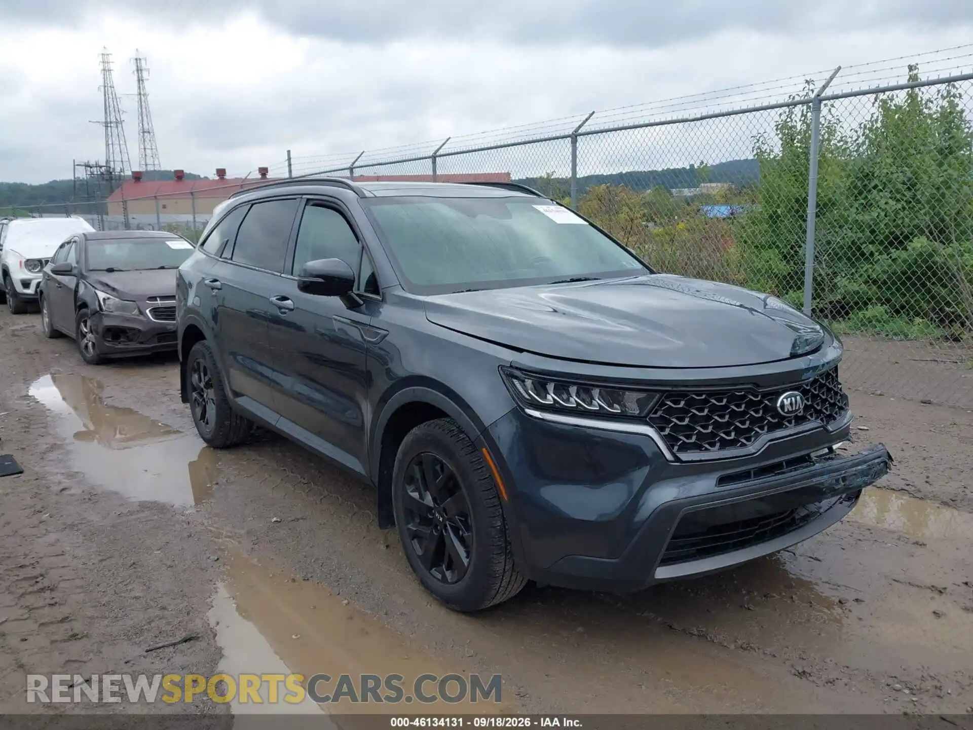 1 Photograph of a damaged car 5XYRLDLC7MG003215 KIA SORENTO 2021