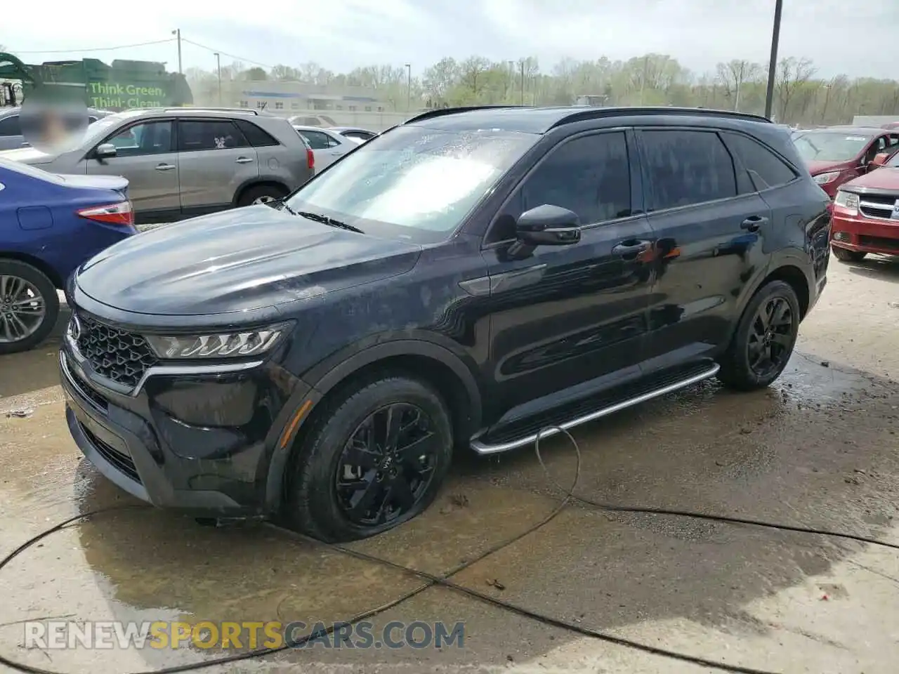 1 Photograph of a damaged car 5XYRLDLC7MG024386 KIA SORENTO 2021