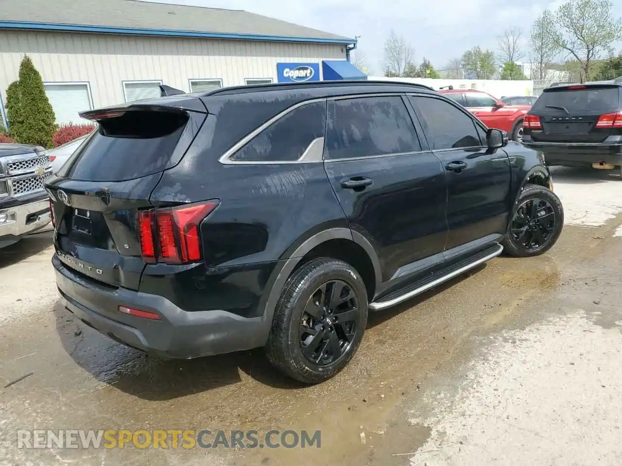 3 Photograph of a damaged car 5XYRLDLC7MG024386 KIA SORENTO 2021