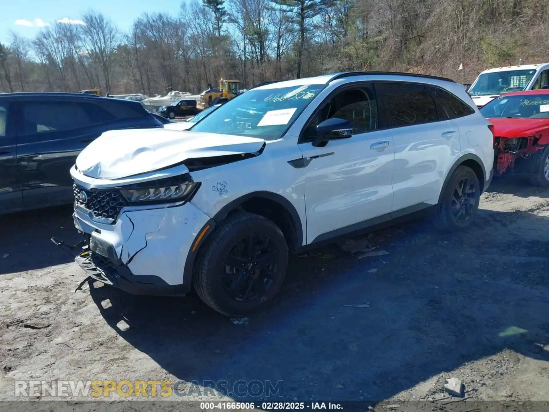 2 Photograph of a damaged car 5XYRLDLC7MG054889 KIA SORENTO 2021