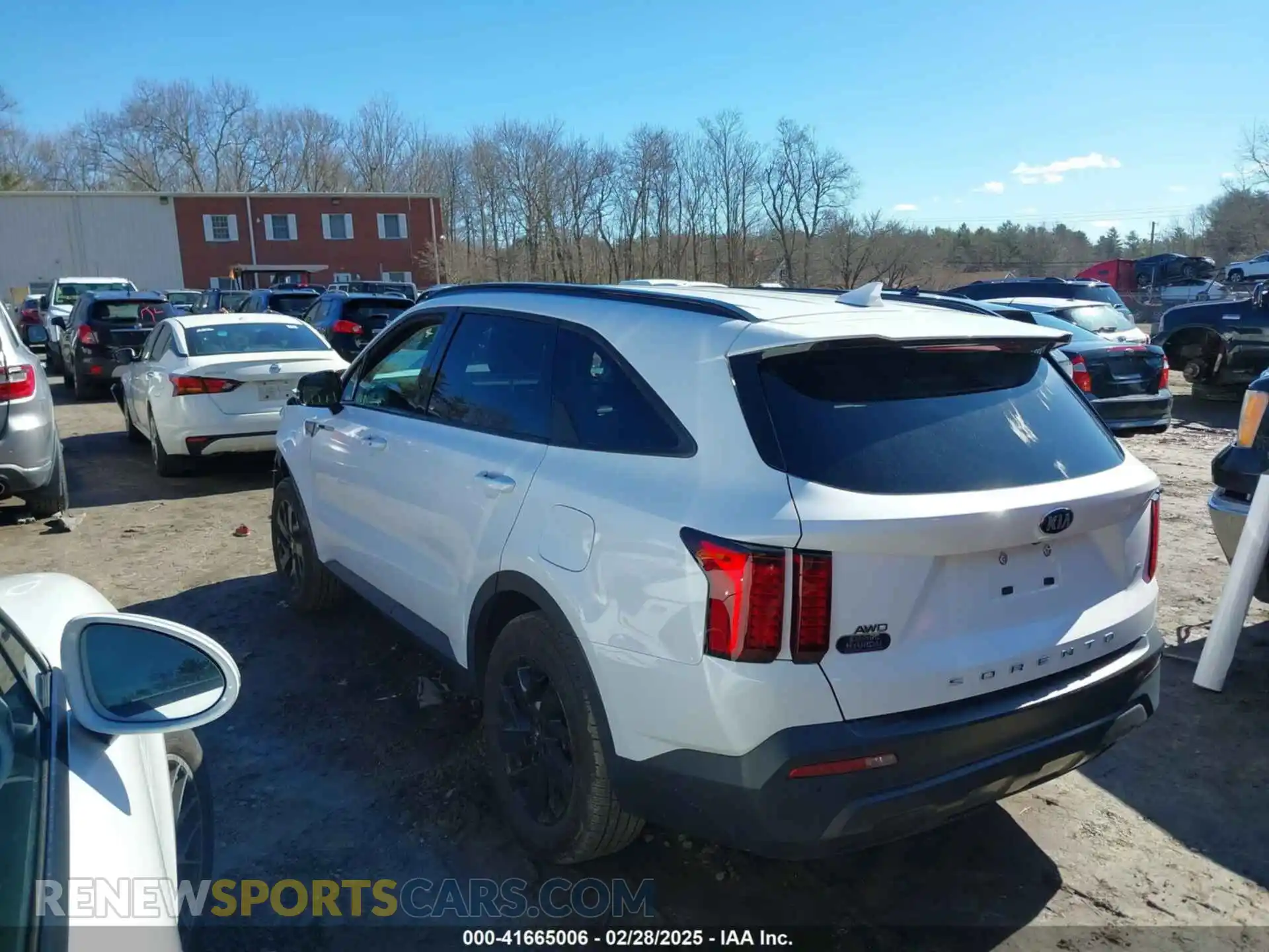 3 Photograph of a damaged car 5XYRLDLC7MG054889 KIA SORENTO 2021