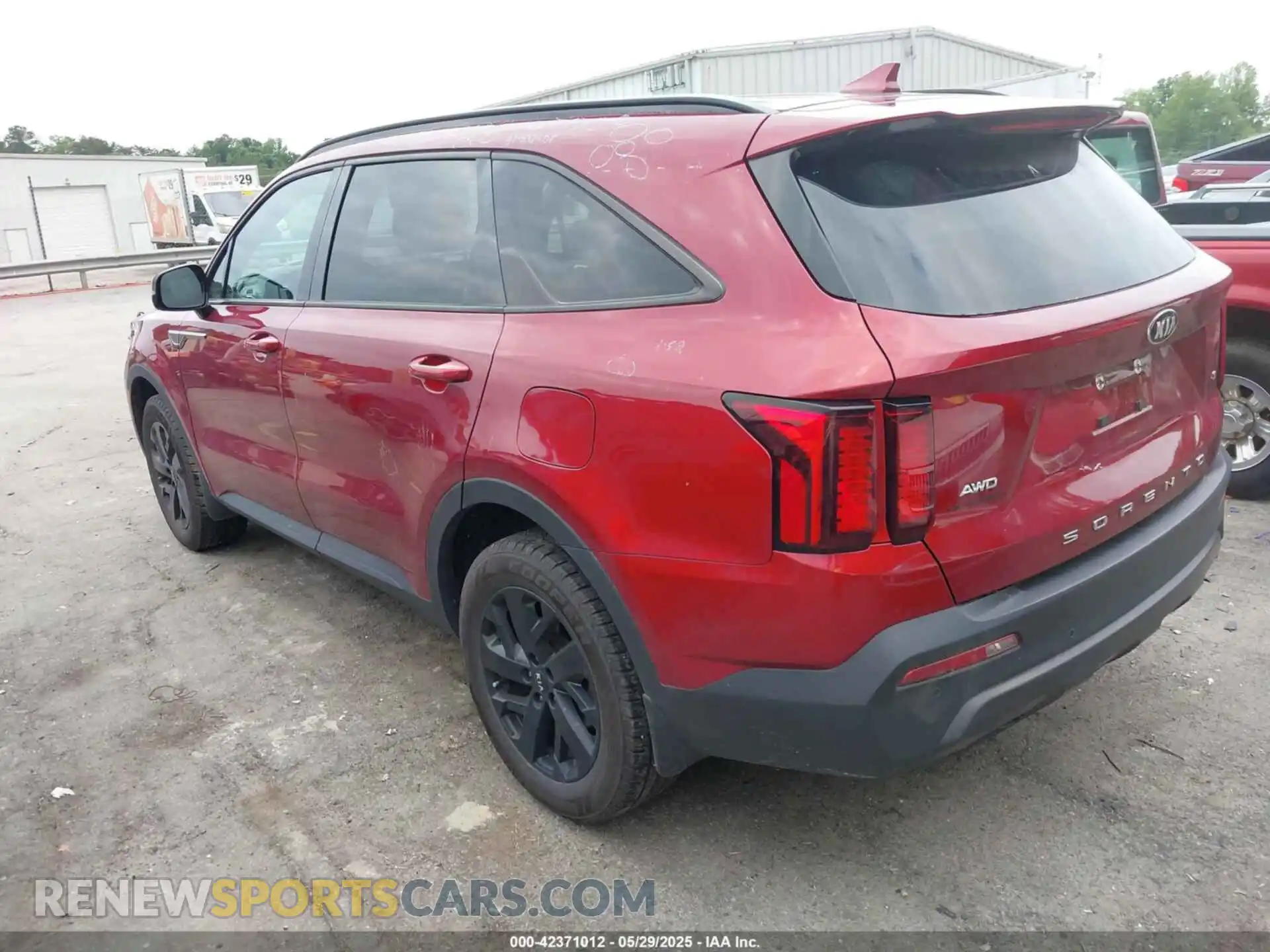 3 Photograph of a damaged car 5XYRLDLC7MG065018 KIA SORENTO 2021