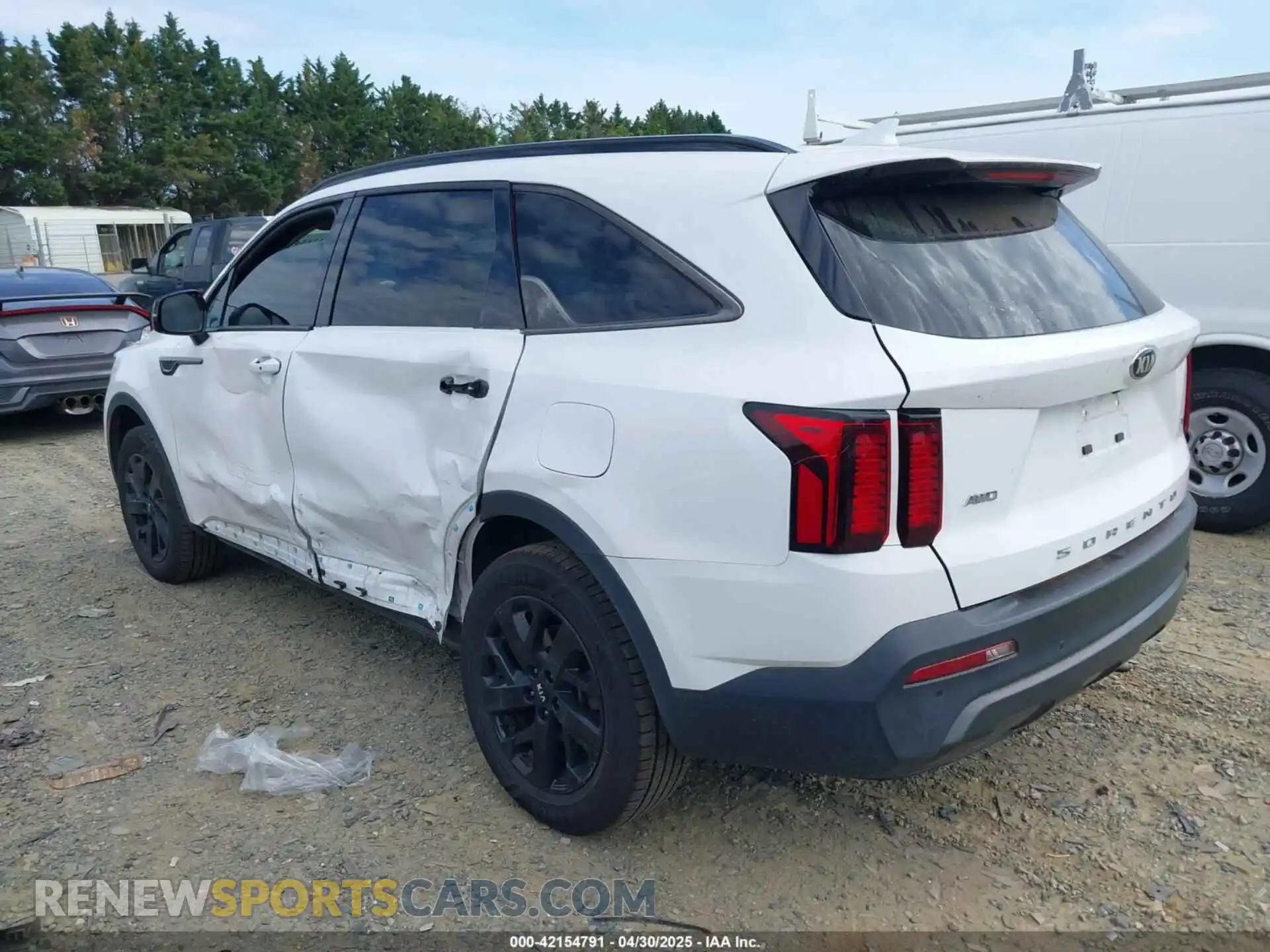 3 Photograph of a damaged car 5XYRLDLC7MG071479 KIA SORENTO 2021