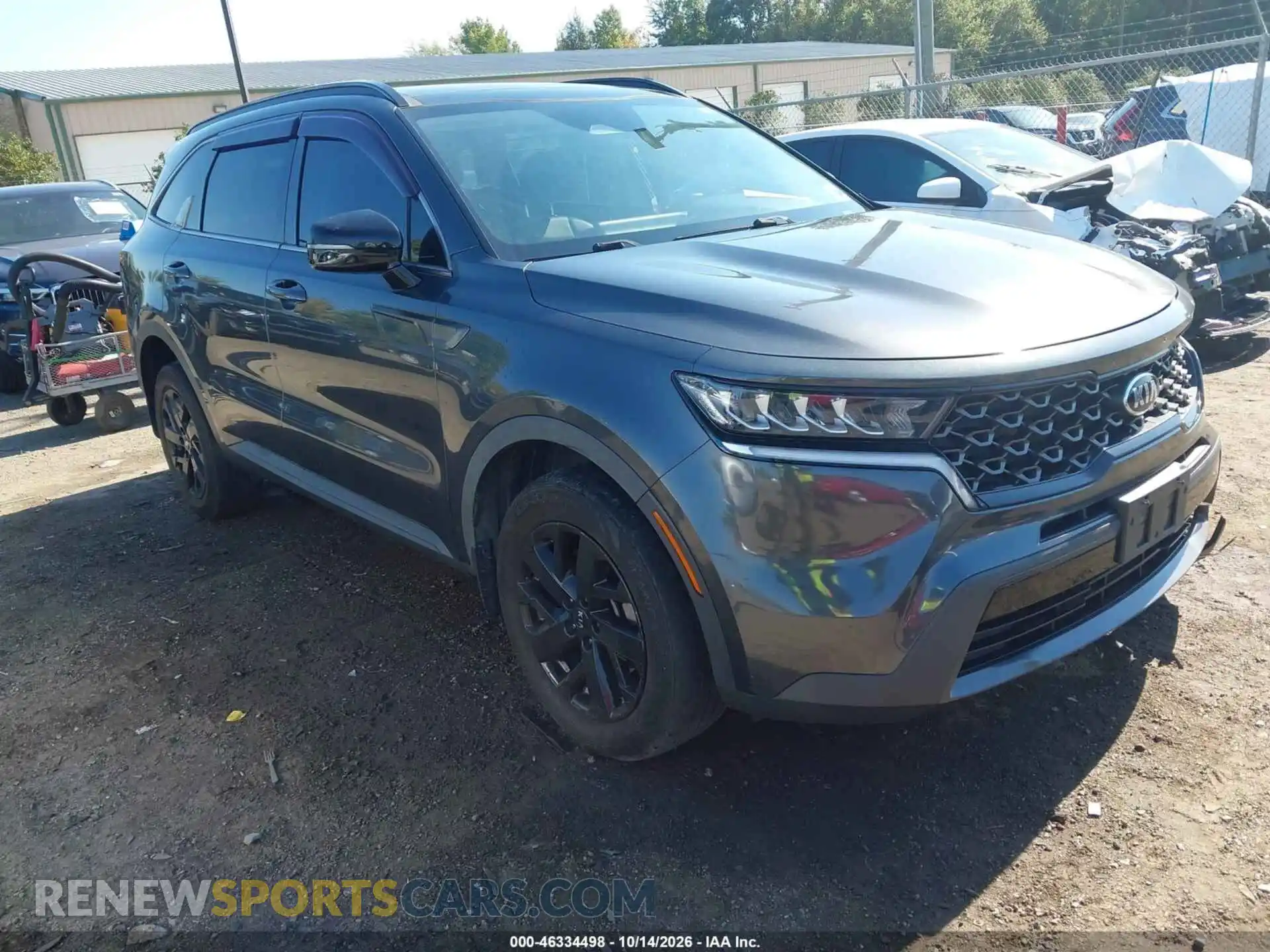 1 Photograph of a damaged car 5XYRLDLC8MG037521 KIA SORENTO 2021
