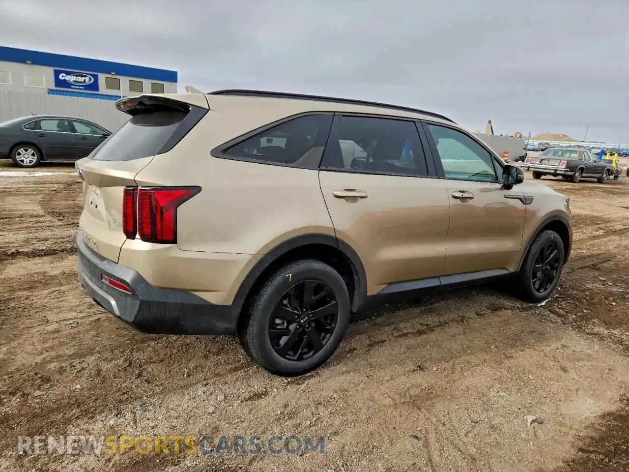 3 Photograph of a damaged car 5XYRLDLC8MG056165 KIA SORENTO 2021