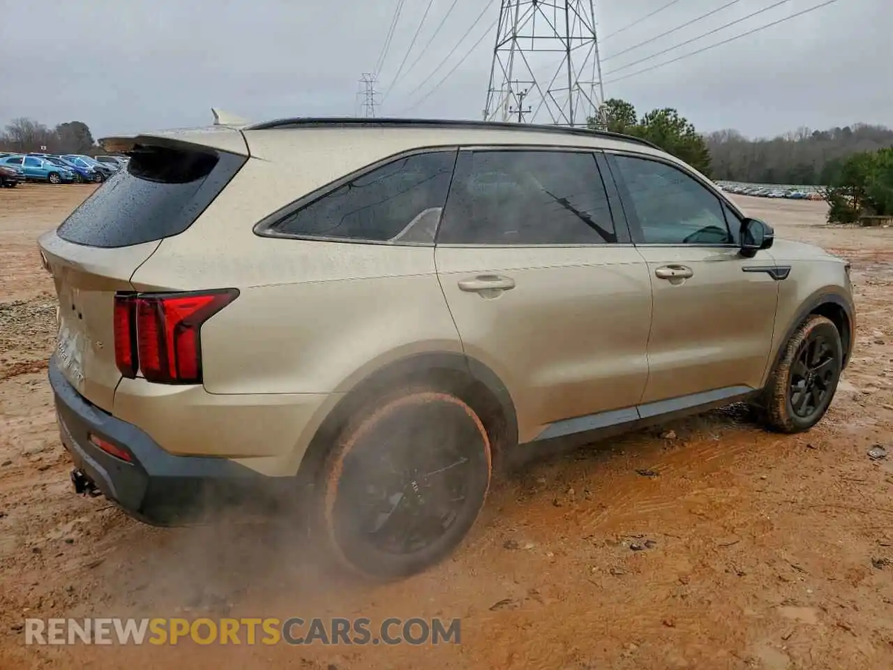 3 Photograph of a damaged car 5XYRLDLC8MG064573 KIA SORENTO 2021