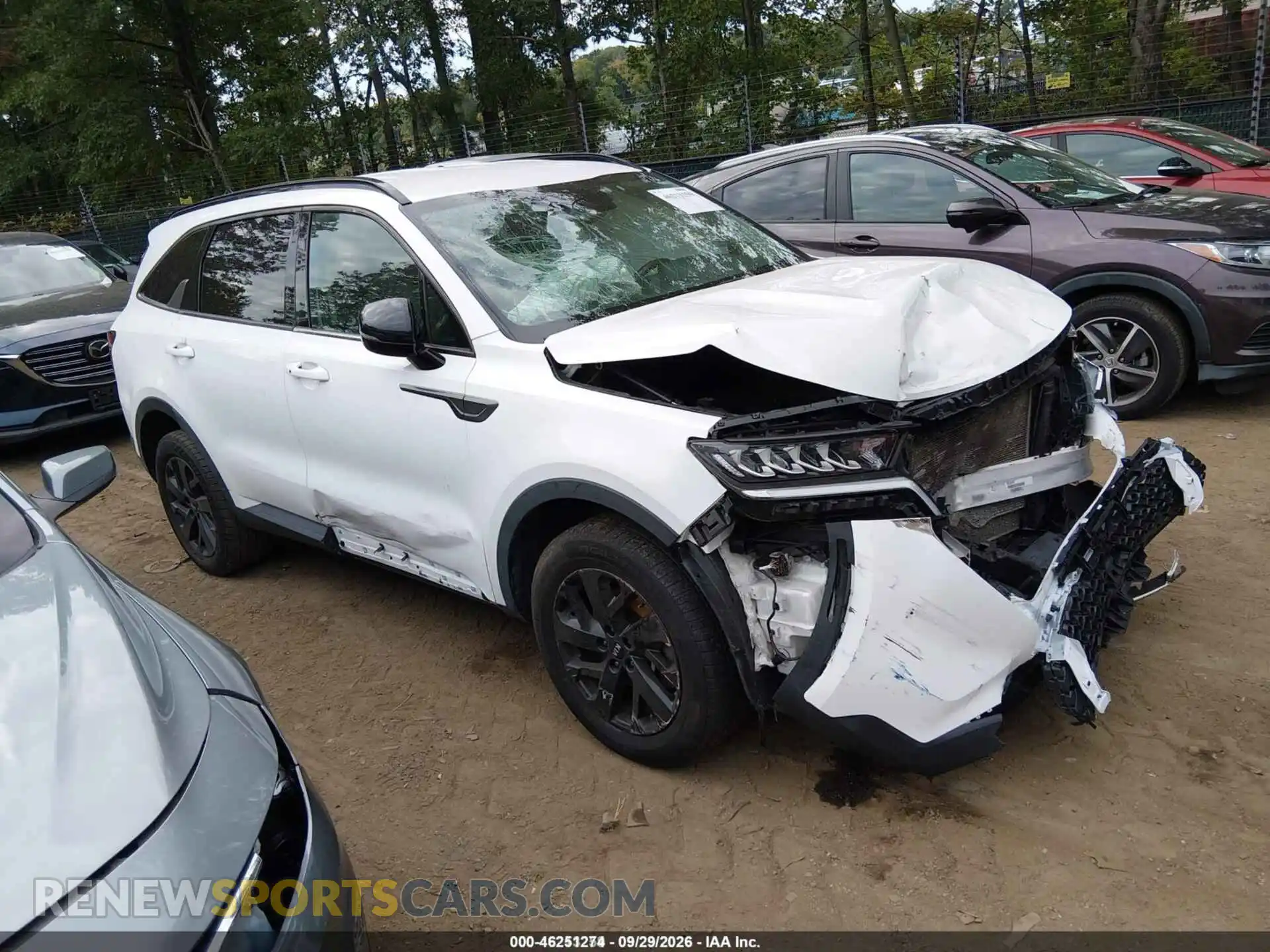 1 fotografías del automóvil dañado 5XYRLDLC9MG004186 KIA SORENTO 2021