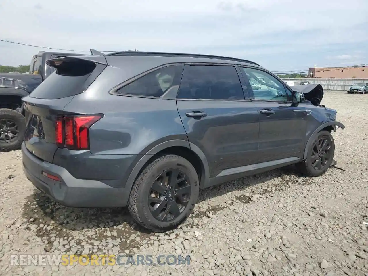 3 Photograph of a damaged car 5XYRLDLC9MG008349 KIA SORENTO 2021