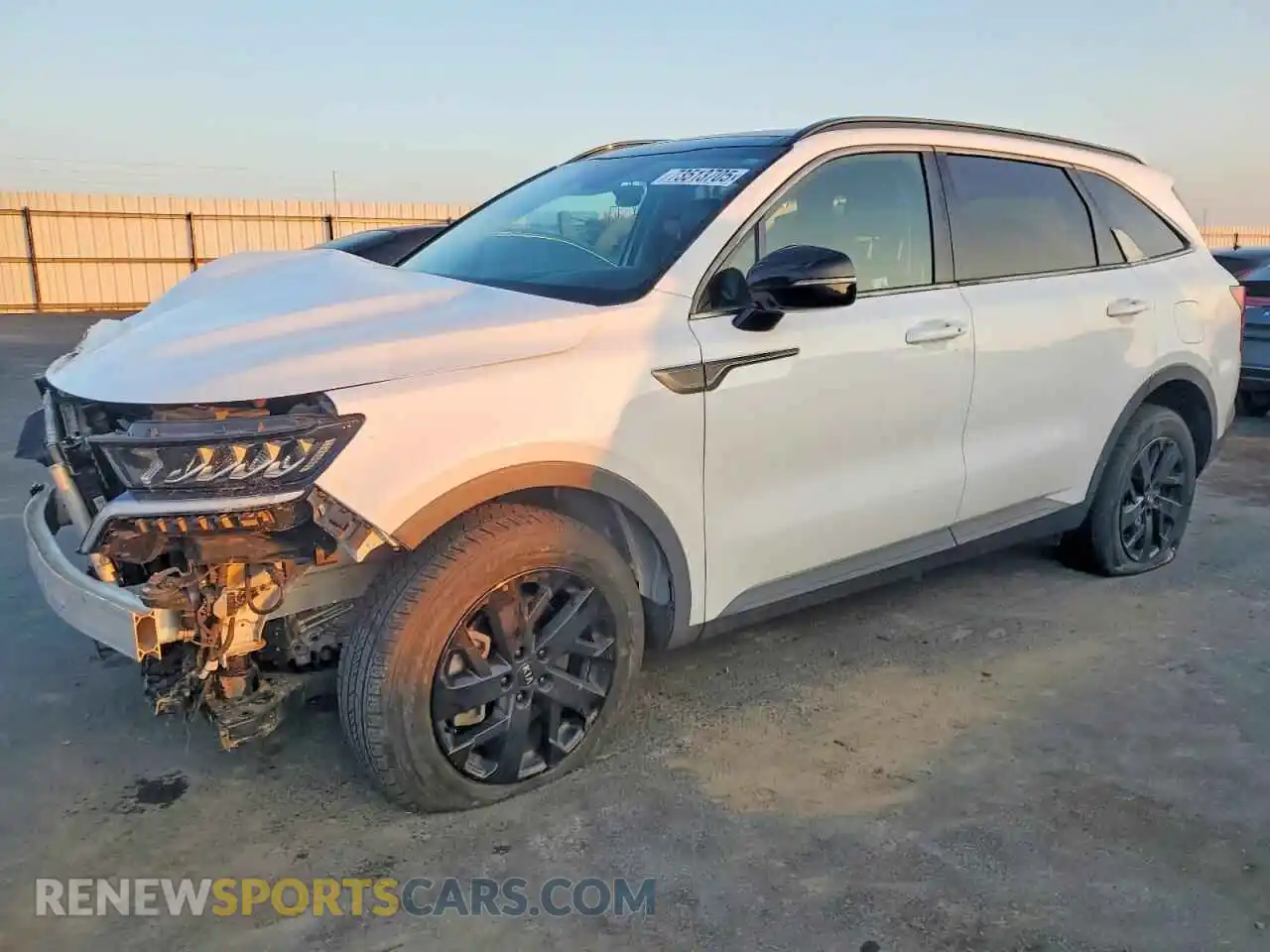 1 Photograph of a damaged car 5XYRLDLC9MG035986 KIA SORENTO 2021