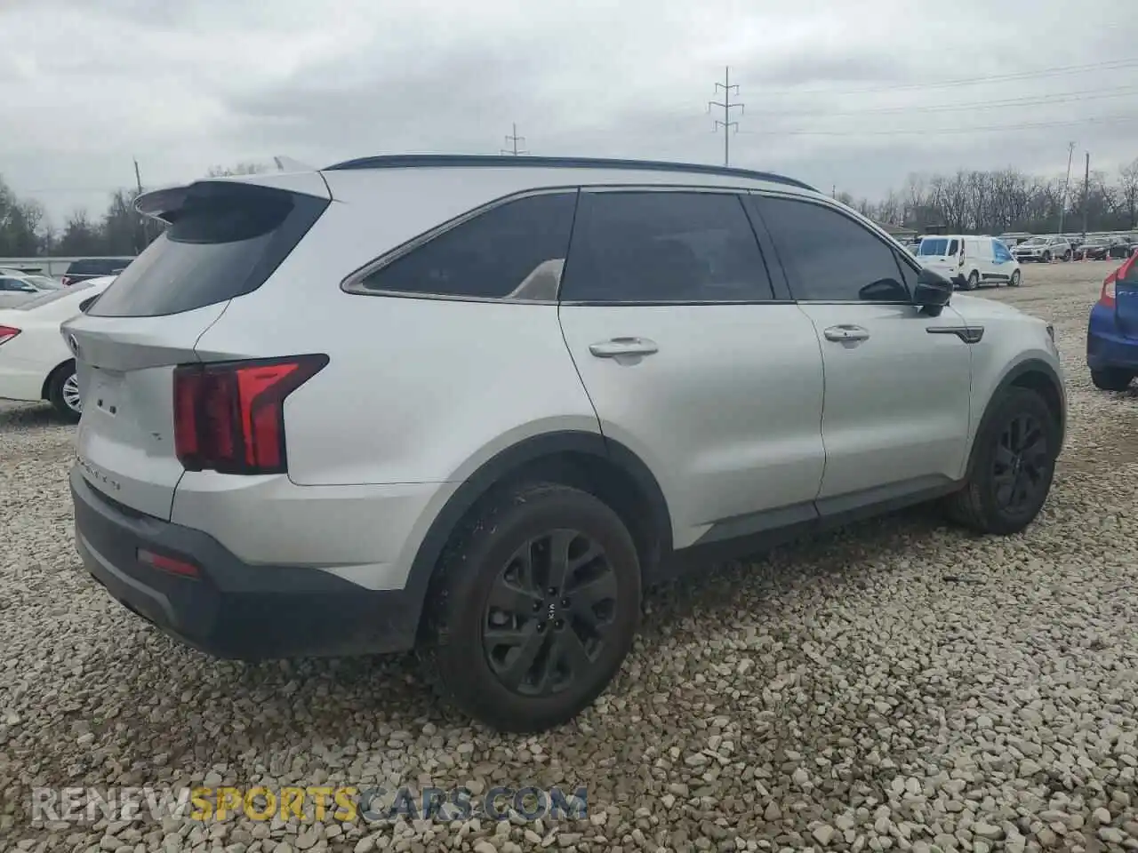 3 Photograph of a damaged car 5XYRLDLC9MG054859 KIA SORENTO 2021