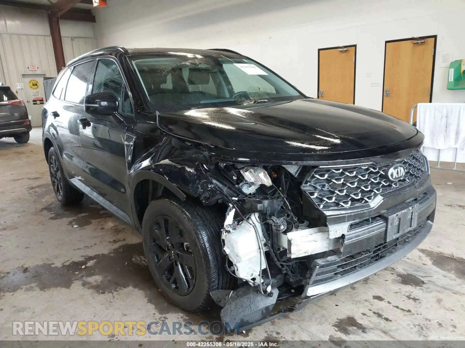 1 Photograph of a damaged car 5XYRLDLCXMG007839 KIA SORENTO 2021