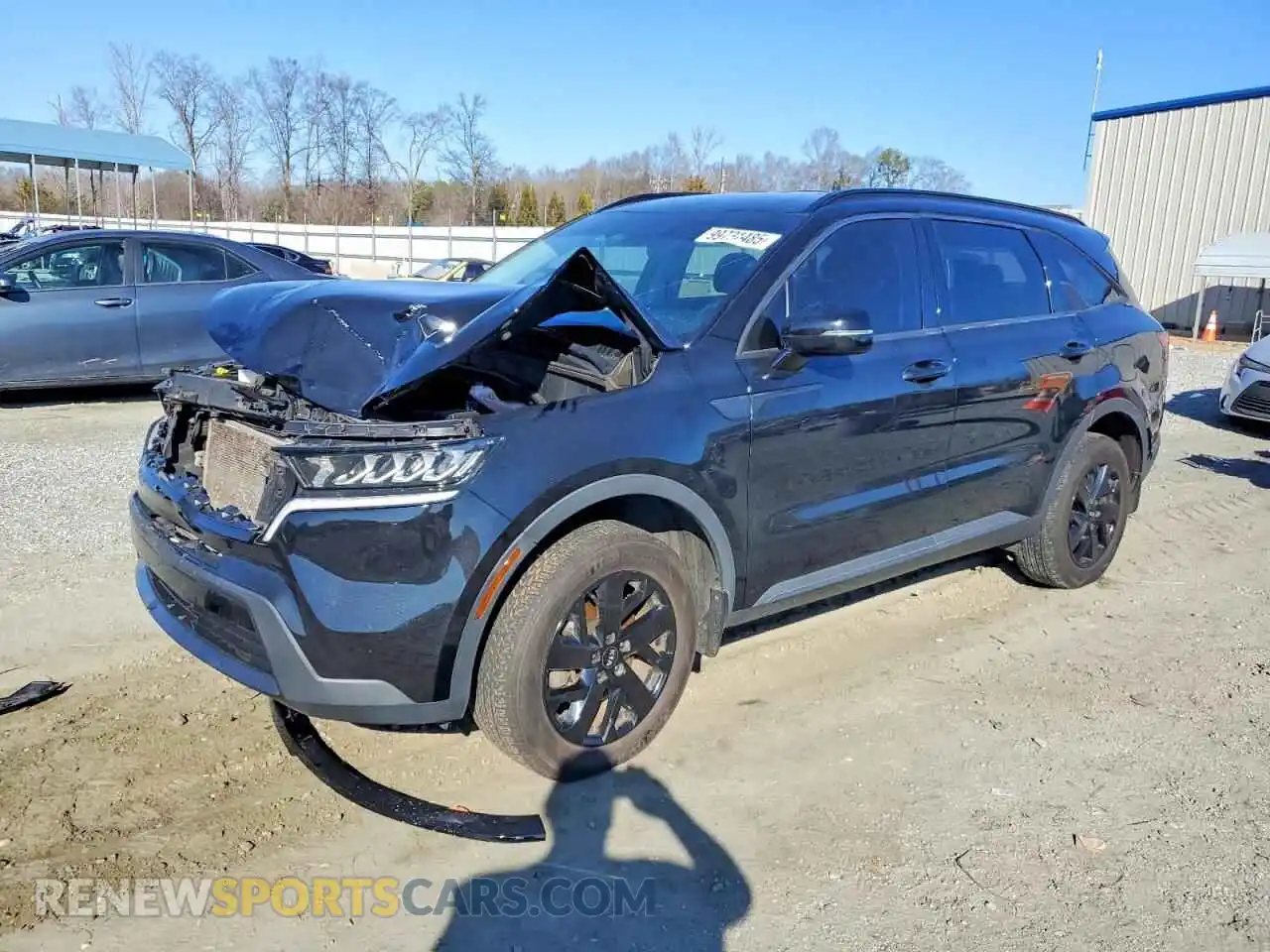 1 fotografías del automóvil dañado 5XYRLDLCXMG055406 KIA SORENTO 2021