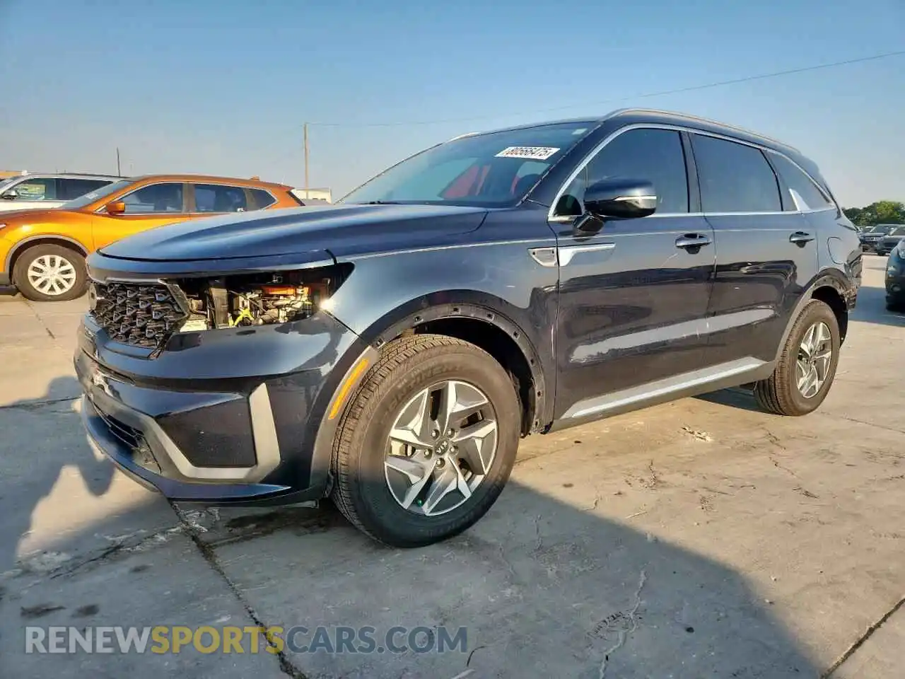 1 Photograph of a damaged car KNDRG4LG1M5048750 KIA SORENTO 2021
