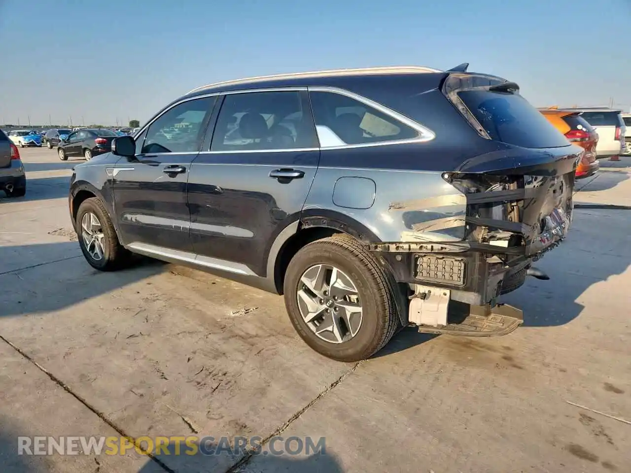 2 Photograph of a damaged car KNDRG4LG1M5048750 KIA SORENTO 2021