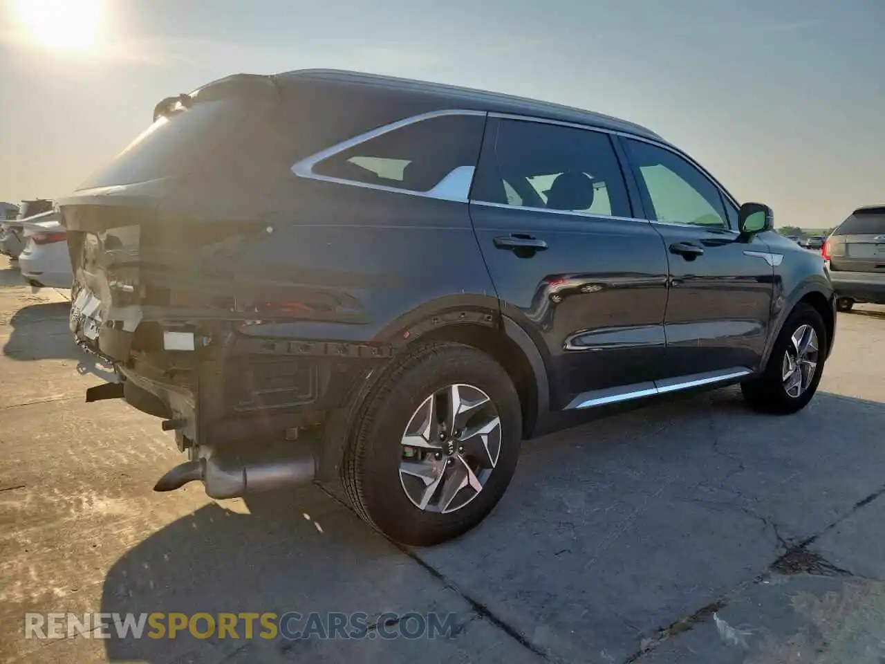 3 Photograph of a damaged car KNDRG4LG1M5048750 KIA SORENTO 2021