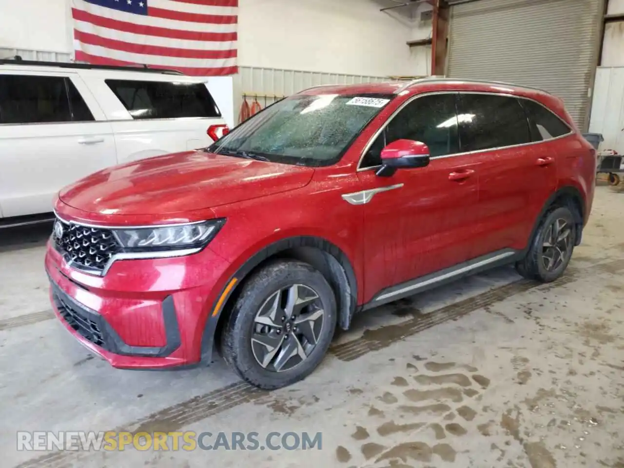 1 fotografías del automóvil dañado KNDRG4LG5M5036892 KIA SORENTO 2021
