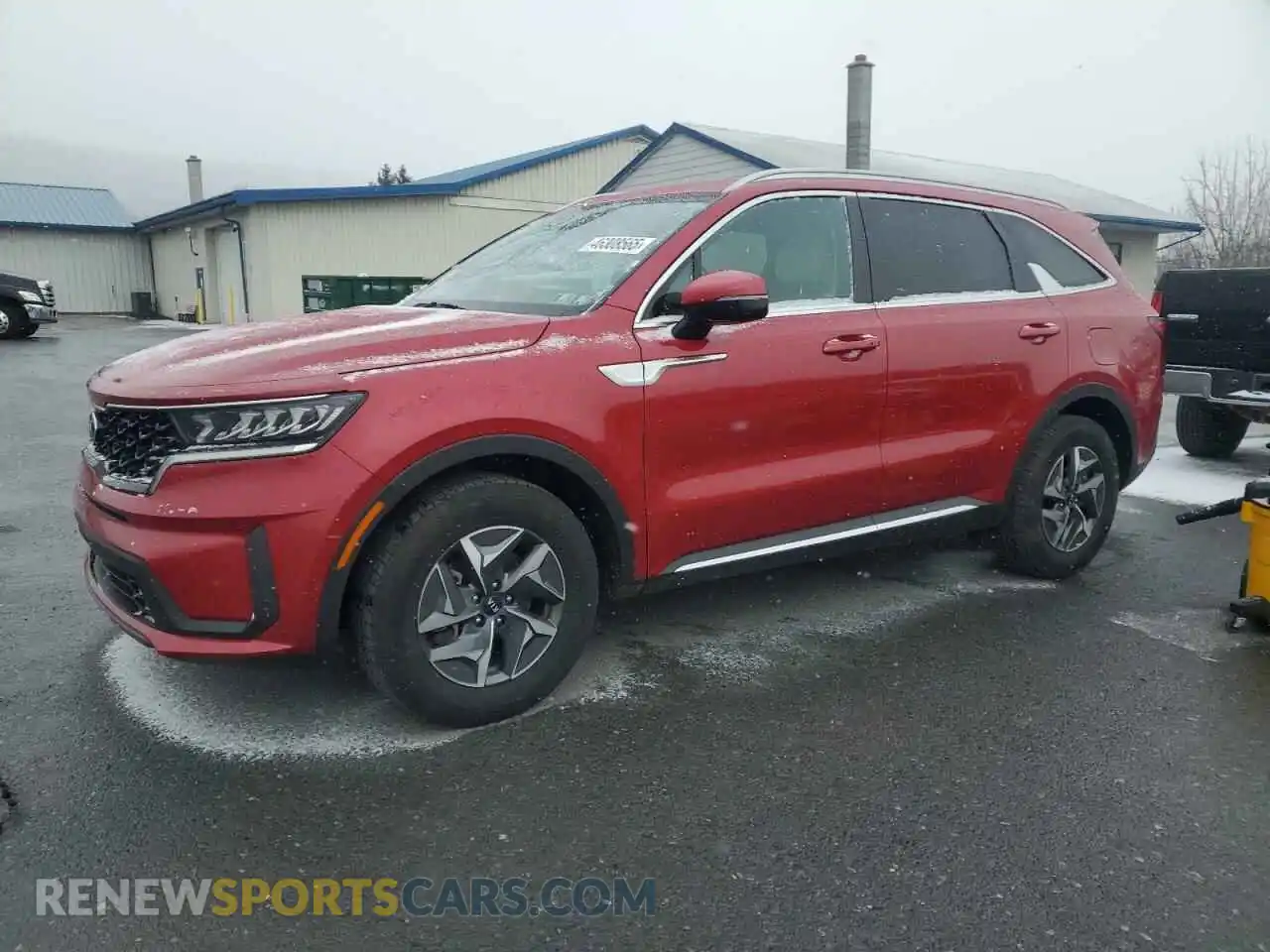 1 Photograph of a damaged car KNDRG4LG7M5024520 KIA SORENTO 2021