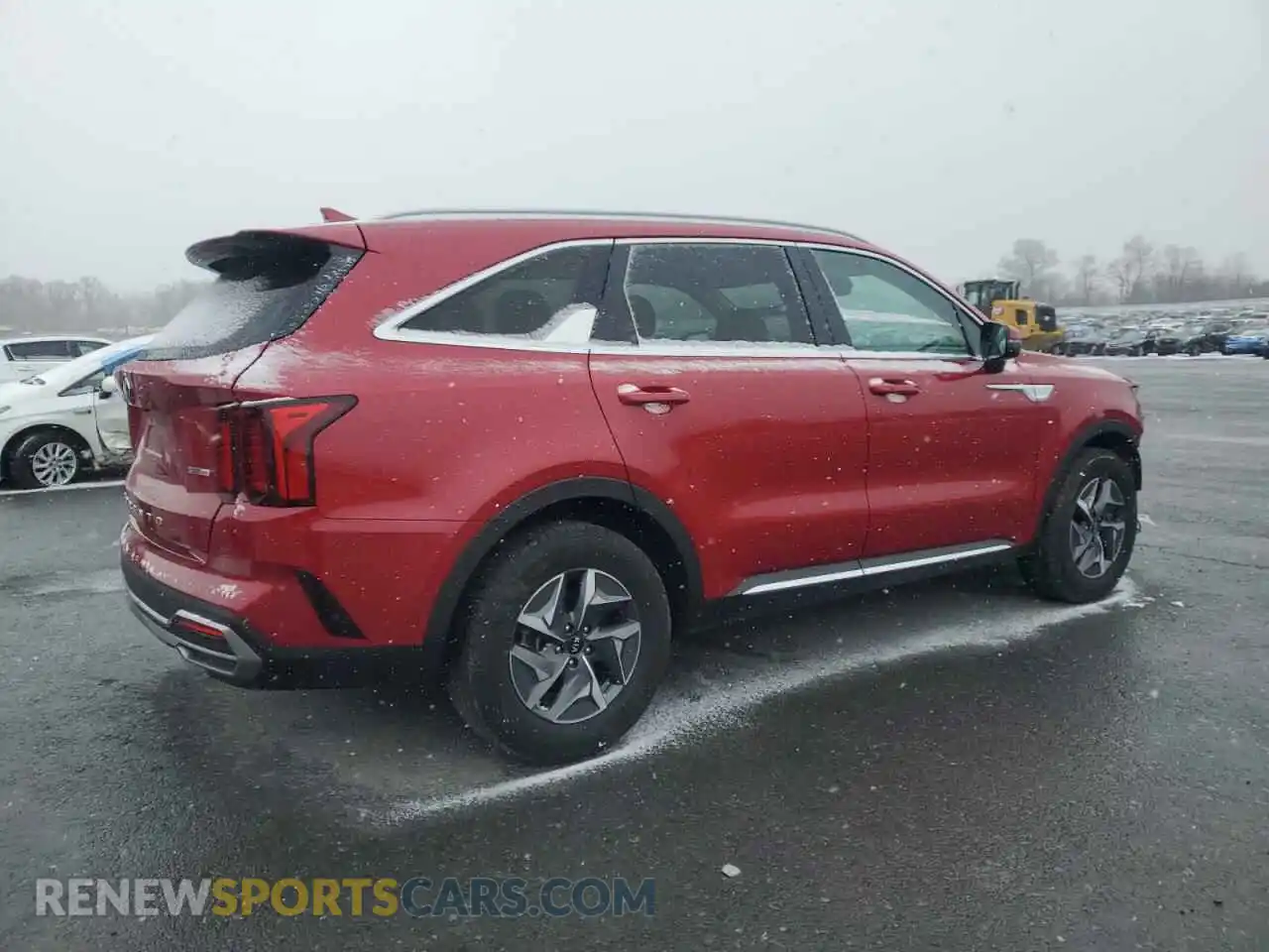 3 Photograph of a damaged car KNDRG4LG7M5024520 KIA SORENTO 2021