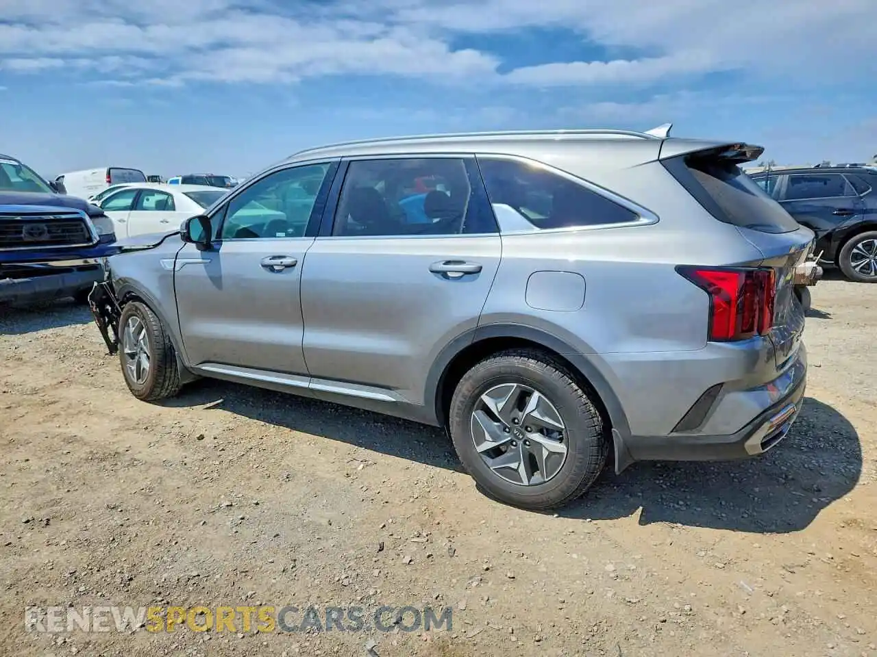 2 Photograph of a damaged car KNDRG4LG7M5059686 KIA SORENTO 2021