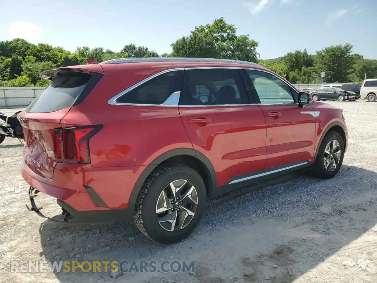 3 Photograph of a damaged car KNDRH4LG2M5033056 KIA SORENTO 2021