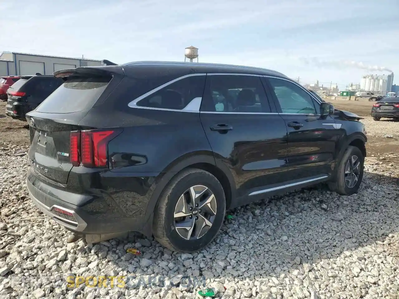3 Photograph of a damaged car KNDRH4LG2M5033557 KIA SORENTO 2021