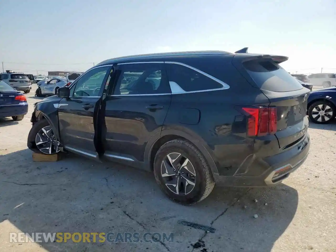 2 Photograph of a damaged car KNDRH4LG3M5019196 KIA SORENTO 2021