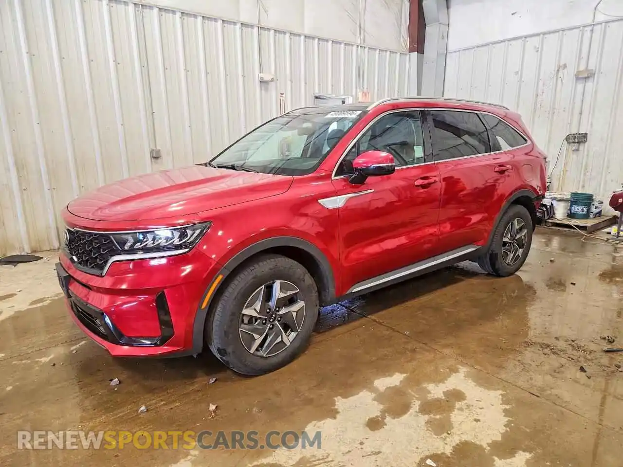 1 fotografías del automóvil dañado KNDRH4LG5M5050921 KIA SORENTO 2021