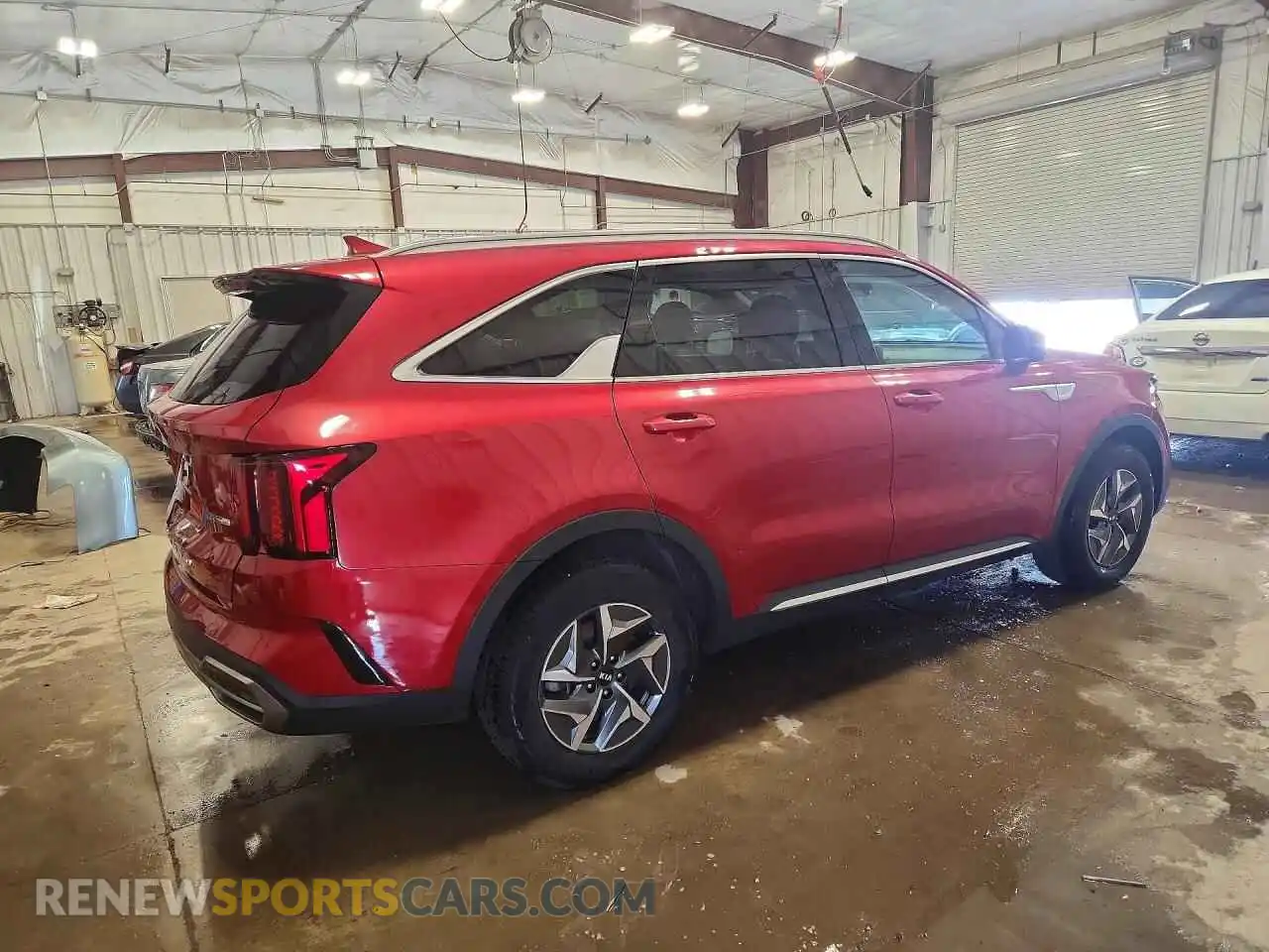 3 fotografías del automóvil dañado KNDRH4LG5M5050921 KIA SORENTO 2021