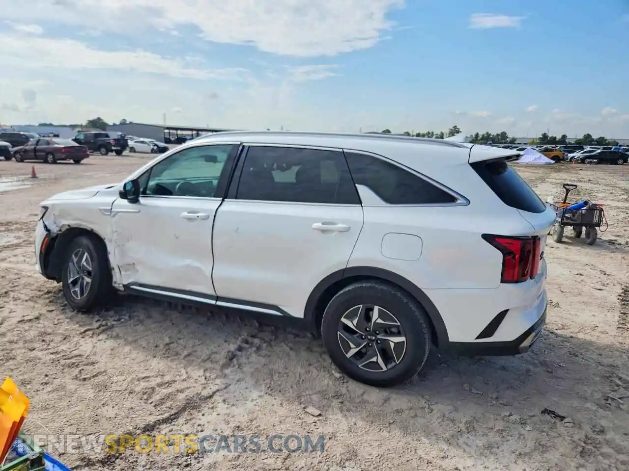 2 Photograph of a damaged car KNDRH4LG5M5054354 KIA SORENTO 2021