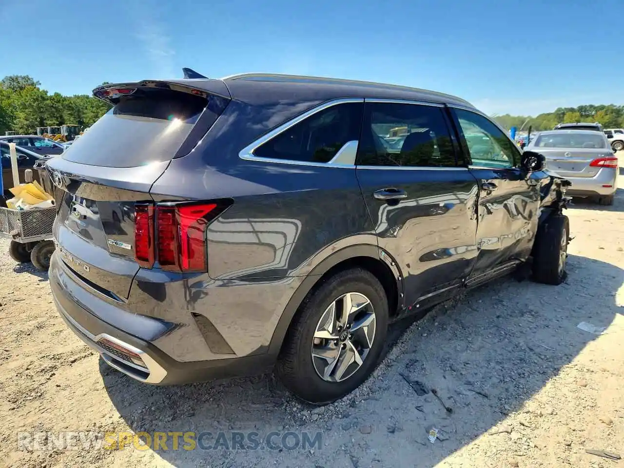 3 Photograph of a damaged car KNDRH4LG6M5045162 KIA SORENTO 2021