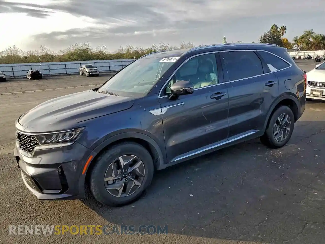 1 Photograph of a damaged car KNDRH4LG8M5044899 KIA SORENTO 2021
