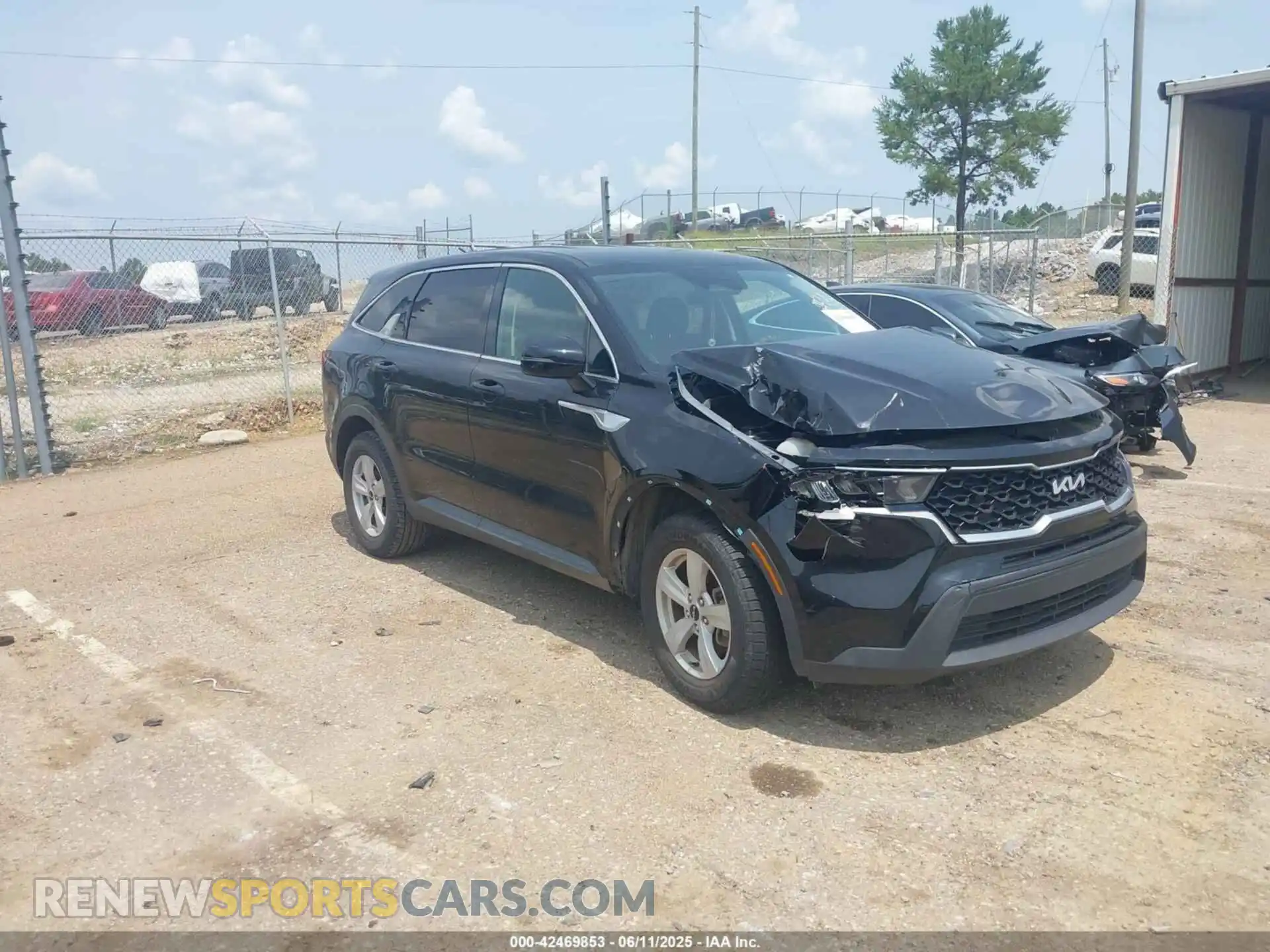 1 Photograph of a damaged car 5XYRG4LC0NG095533 KIA SORENTO 2022