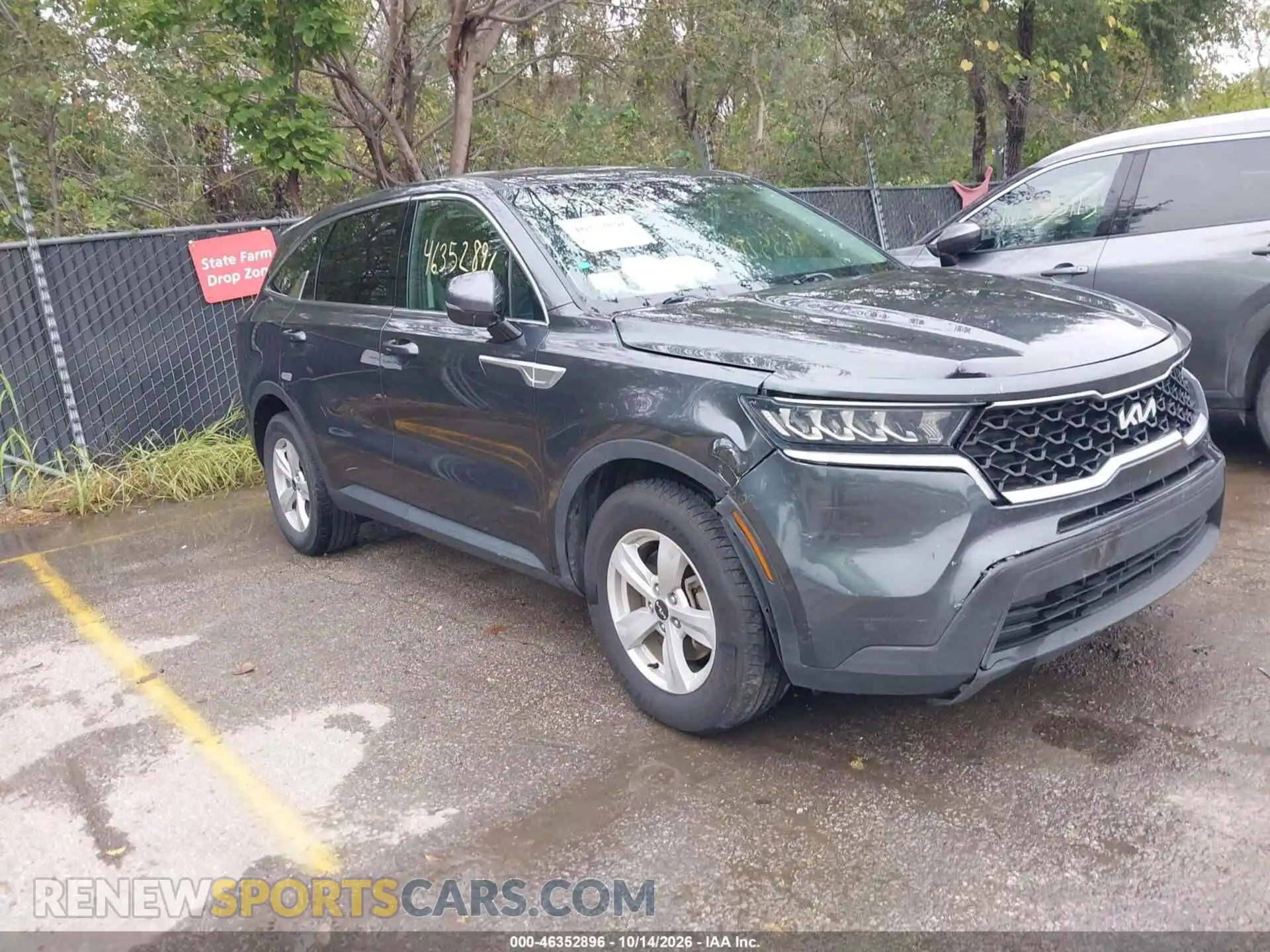 1 Photograph of a damaged car 5XYRG4LC0NG100777 KIA SORENTO 2022
