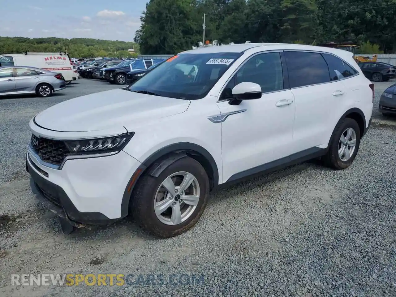 1 Photograph of a damaged car 5XYRG4LC1NG100593 KIA SORENTO 2022