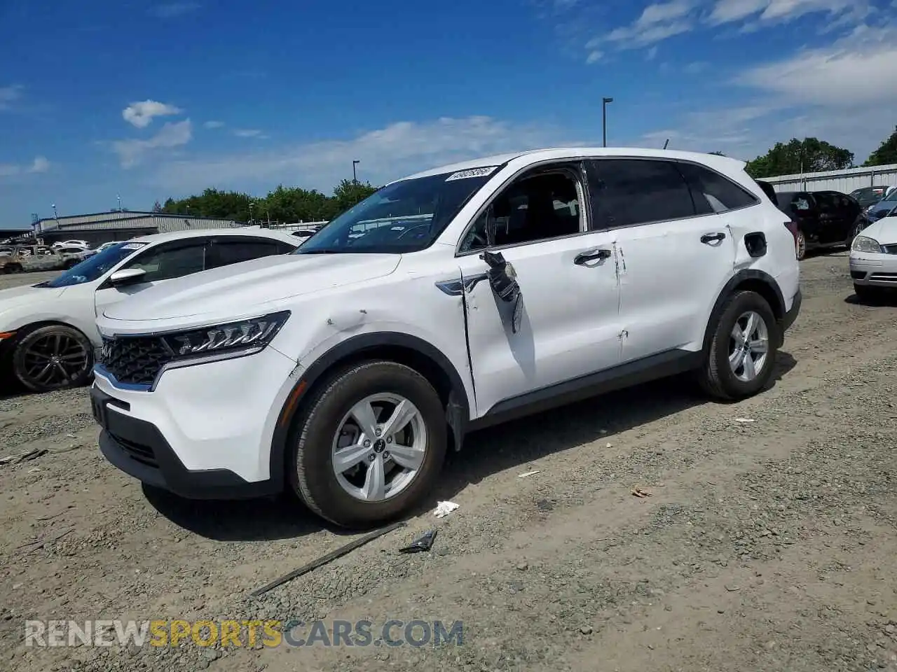 1 Photograph of a damaged car 5XYRG4LC1NG141709 KIA SORENTO 2022