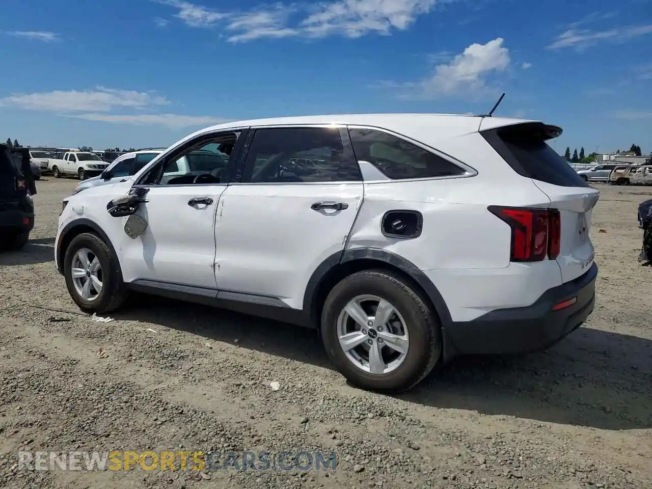 2 Photograph of a damaged car 5XYRG4LC1NG141709 KIA SORENTO 2022
